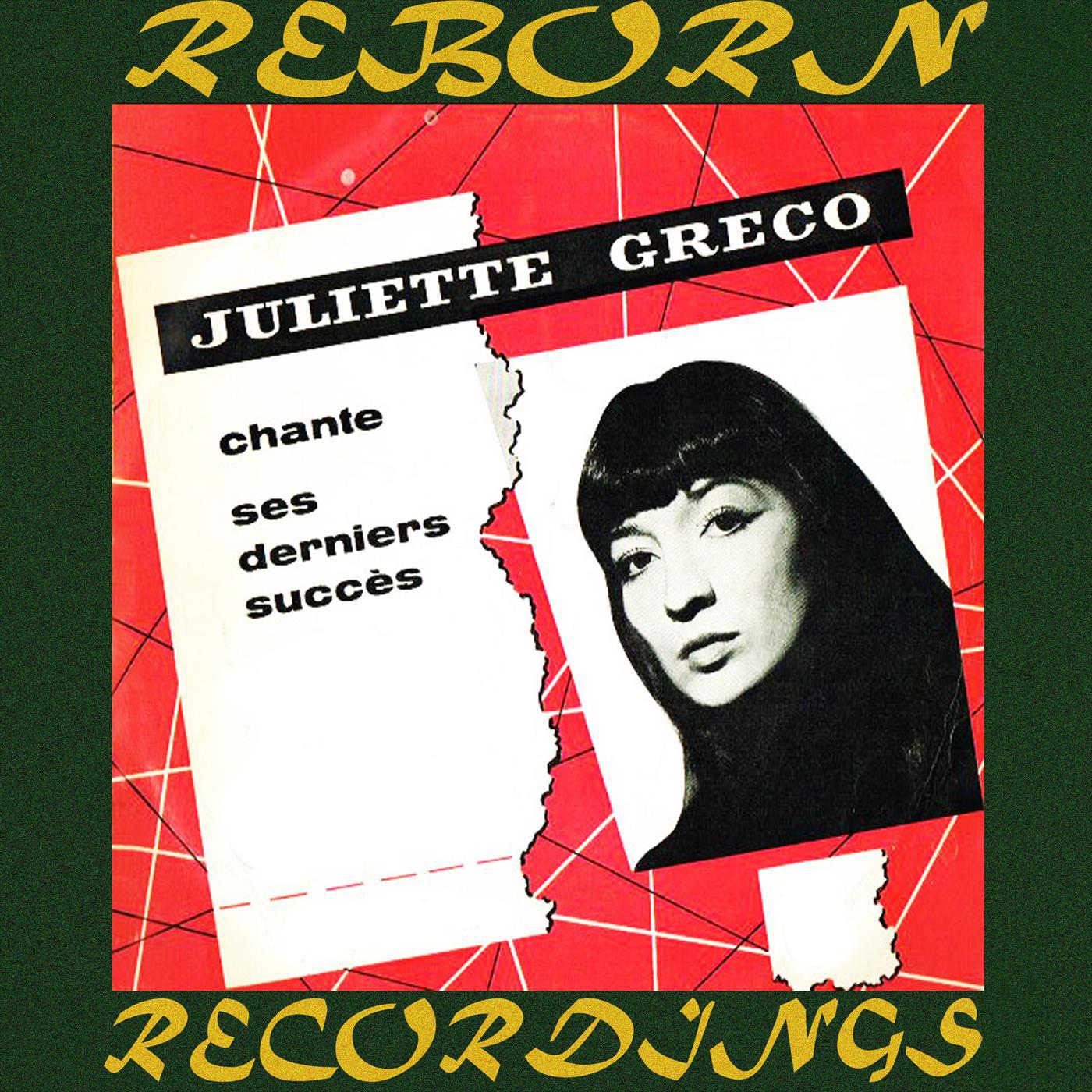 Juliette Greco, No. 1 Chants ses Derniers Succes (HD Remastered)
