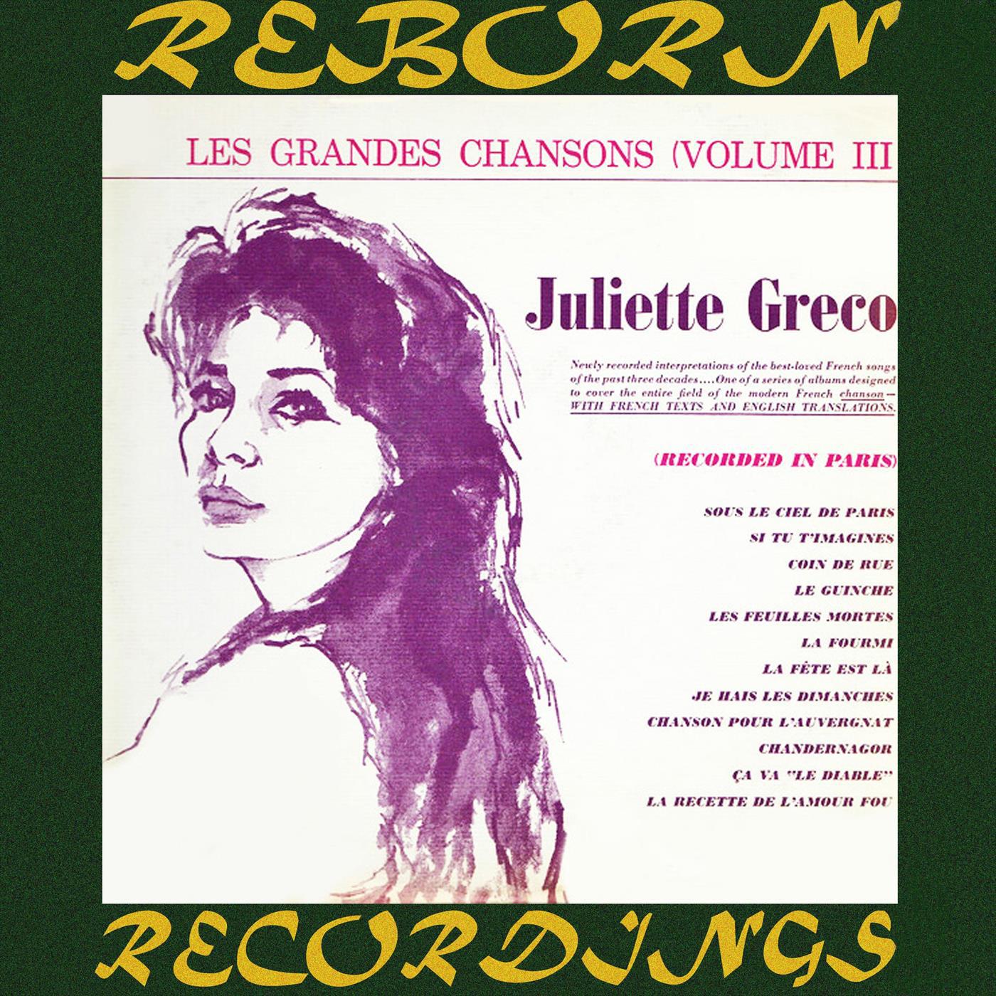 Les Grandes Chansons, Volume 3 (HD Remastered)