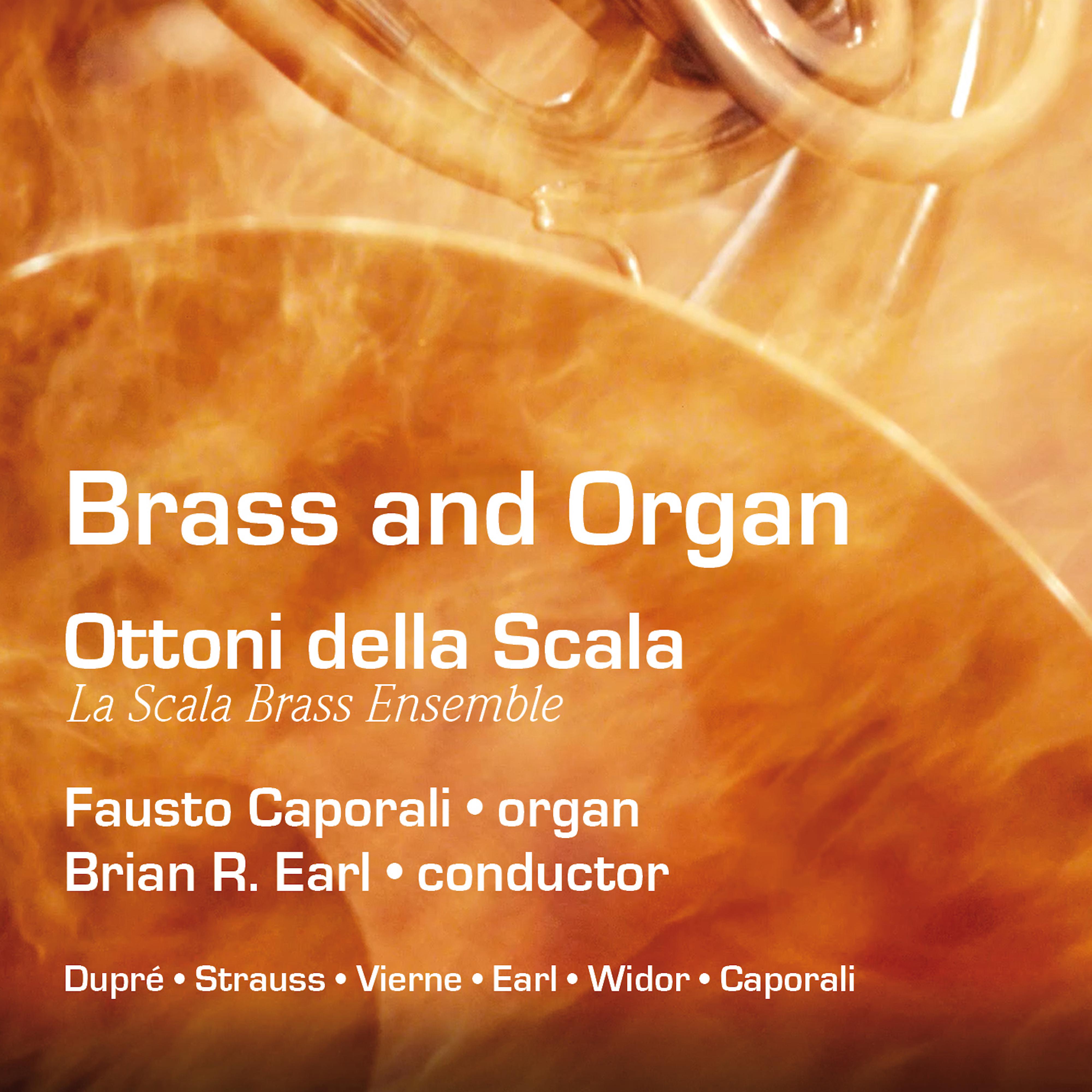 Dupre, Strauss, Vierne, Earl Widor, Caporali: Brass and Organ