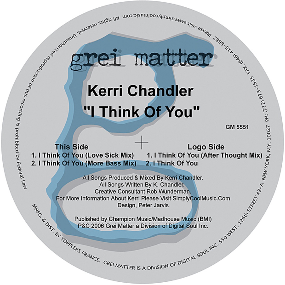 I Think Of You (Love More Bass Mix)