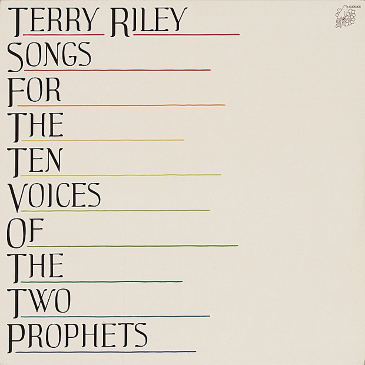 Riley: Songs for the Ten Voices of the Two Prophets
