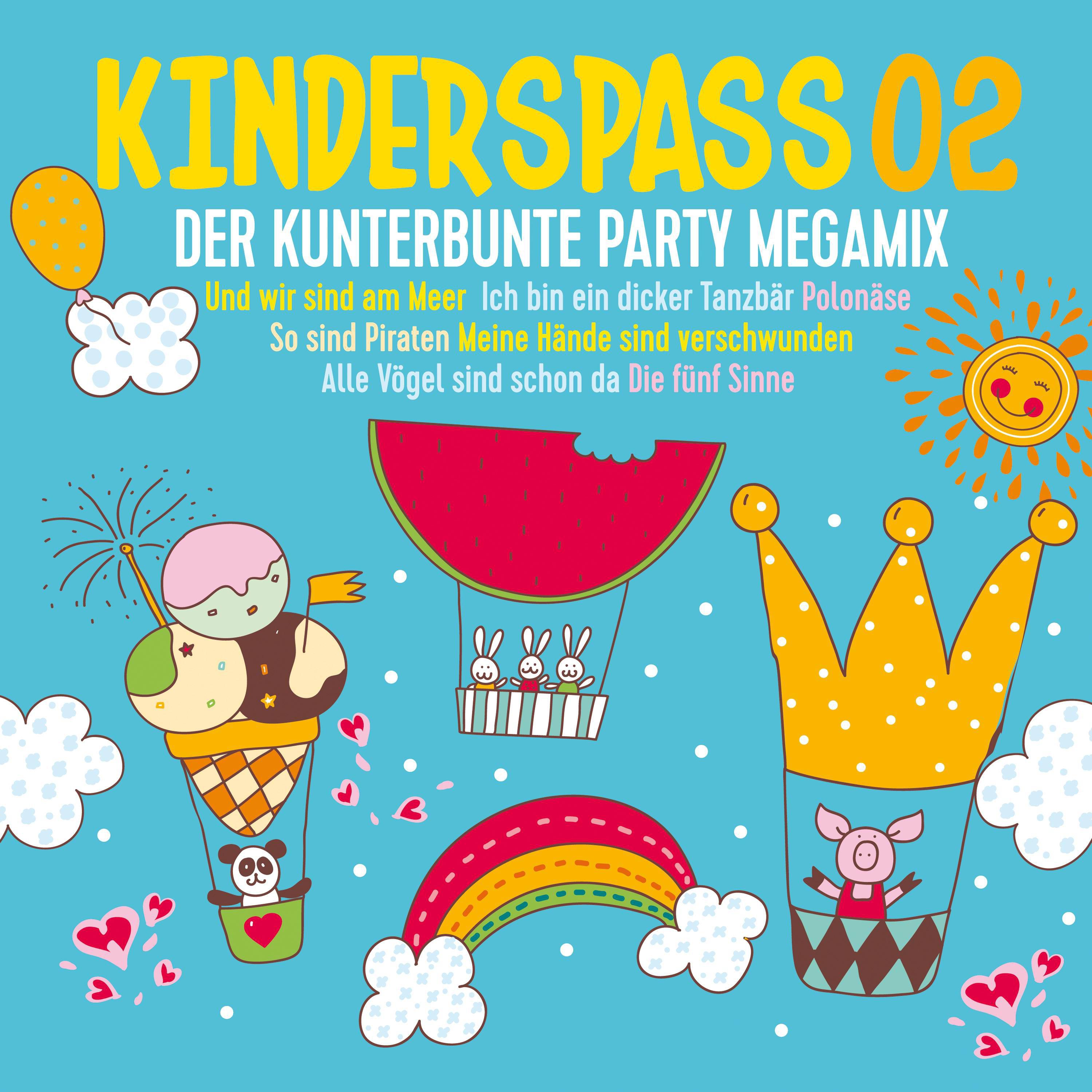 Kinder Spass, Vol. 2 - Der kunterbunte Party Megamix