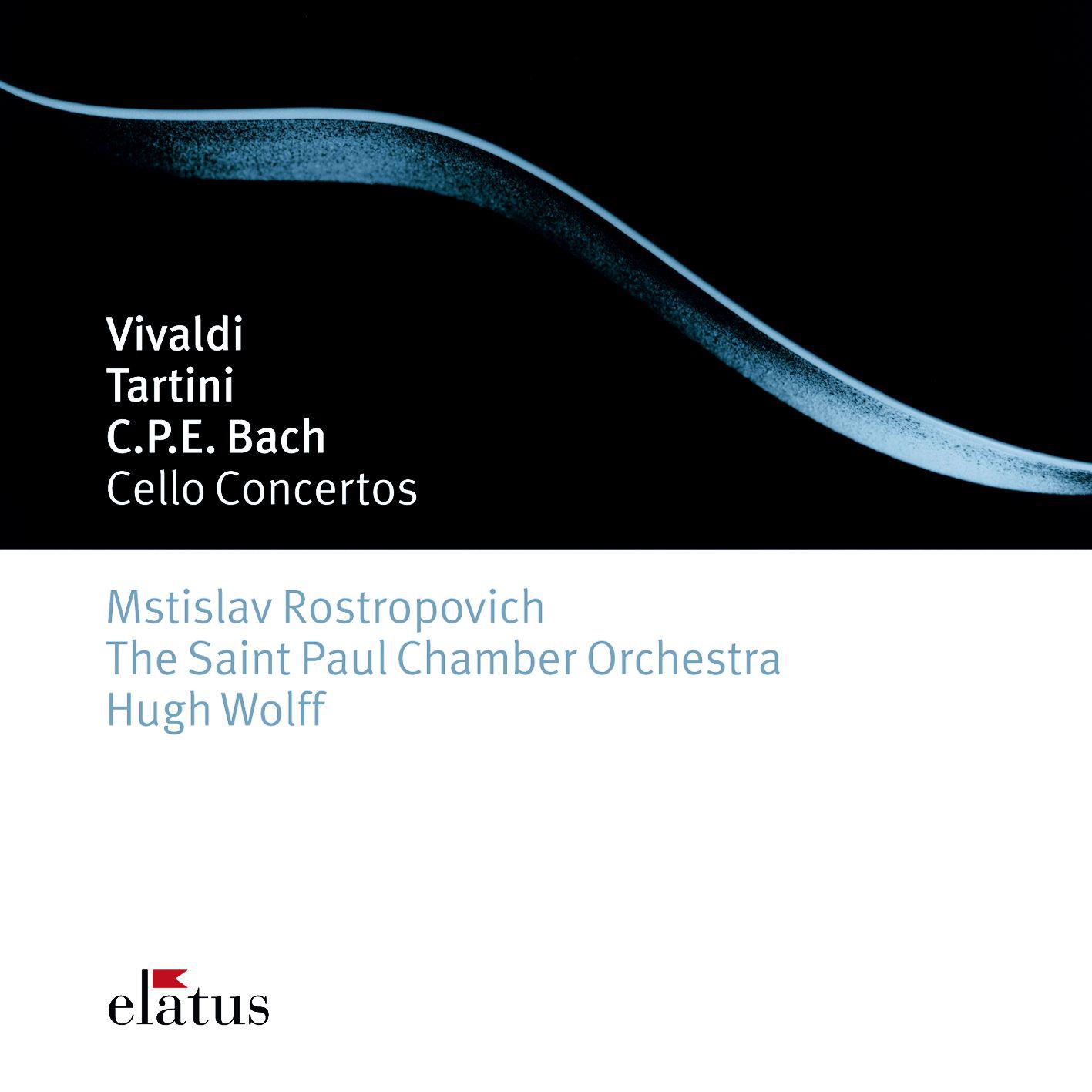 Vivaldi, Tartini & Bach, CPE : Cello Concertos - Elatus