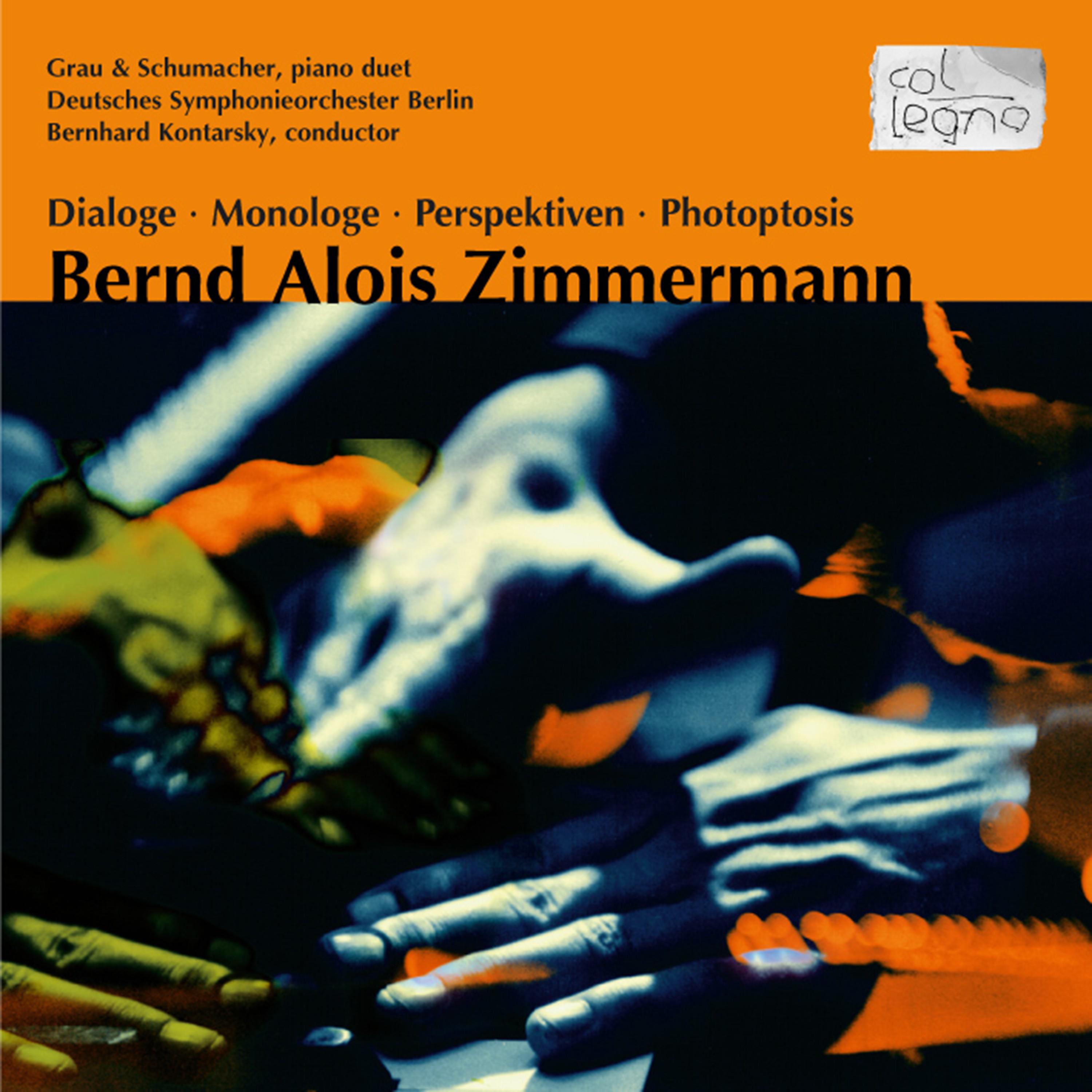 Monologe - Version Of Dialoge For Two Pianos Soli: I. -