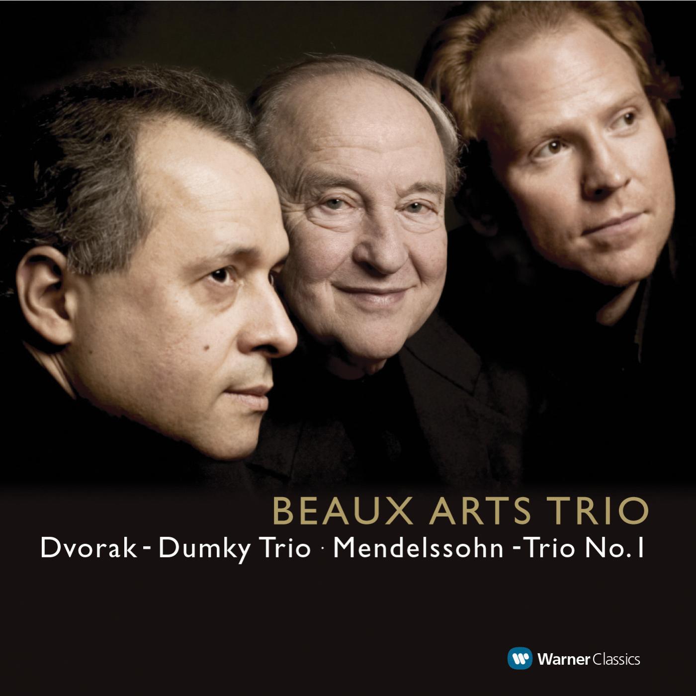 Dvora k : Piano Trio No. 4 in E minor Op. 90, ' Dumky' : VI Lento maestoso  Vivace