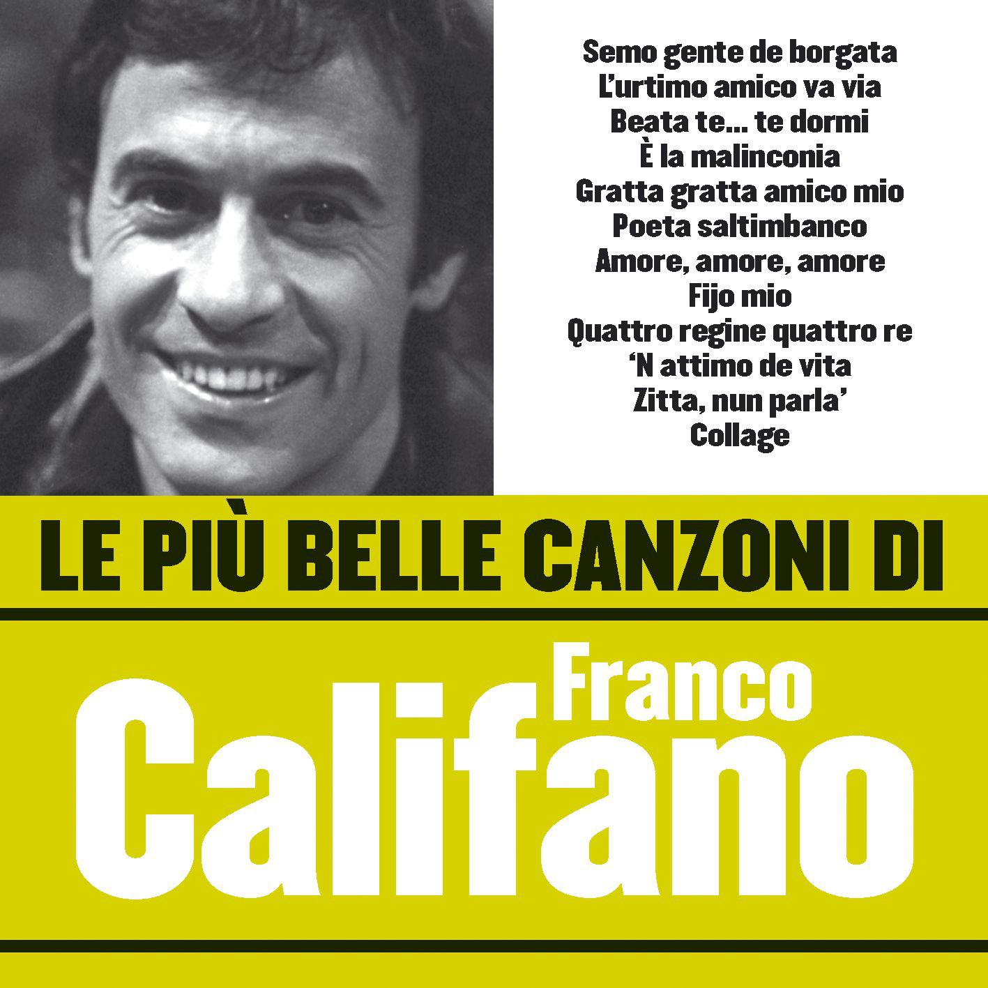 Le piu belle canzoni di Franco Califano