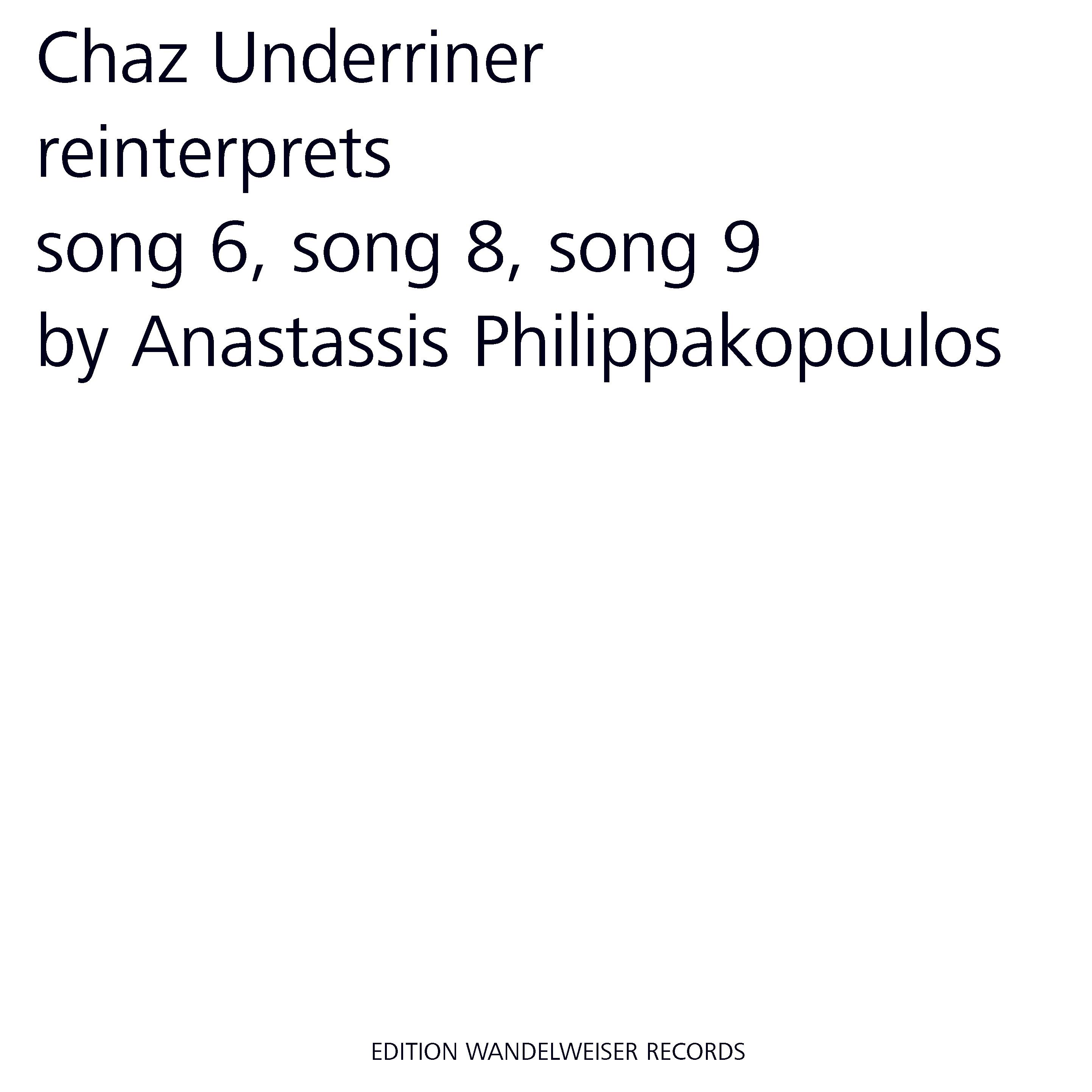 Chaz Underriner reinterprets Anastassis Philippakopoulos