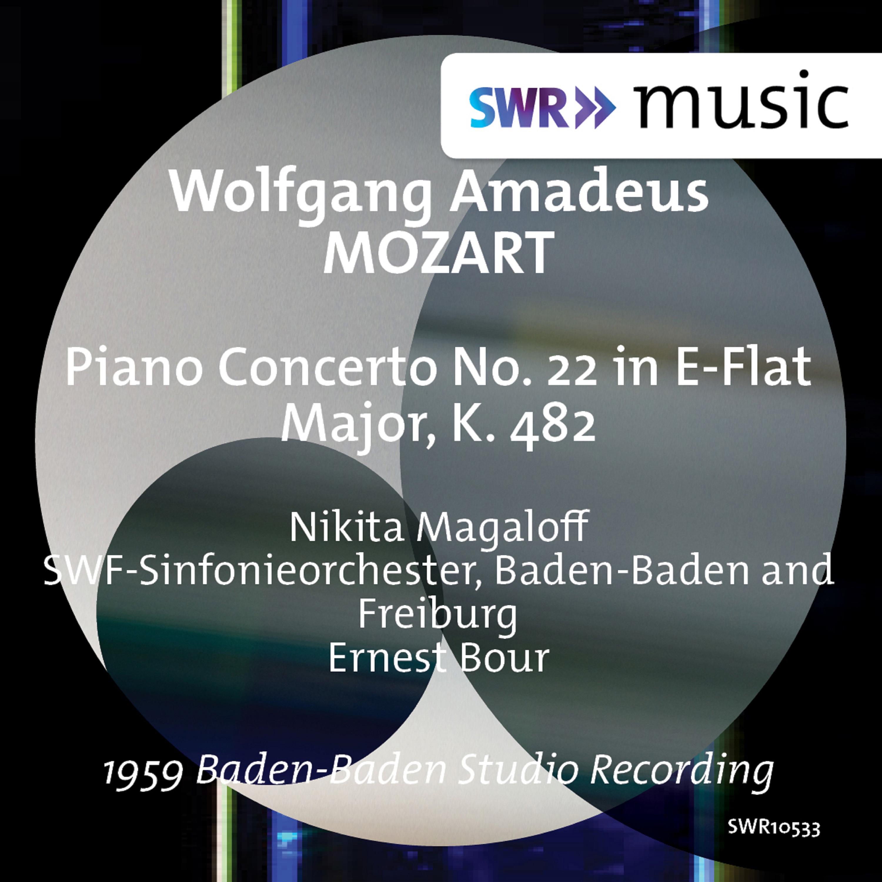 MOZART, W.A.: Piano Concerto No. 22 (Magaloff, SWR Symphony, Baden-Baden und Freiburg, Bour)