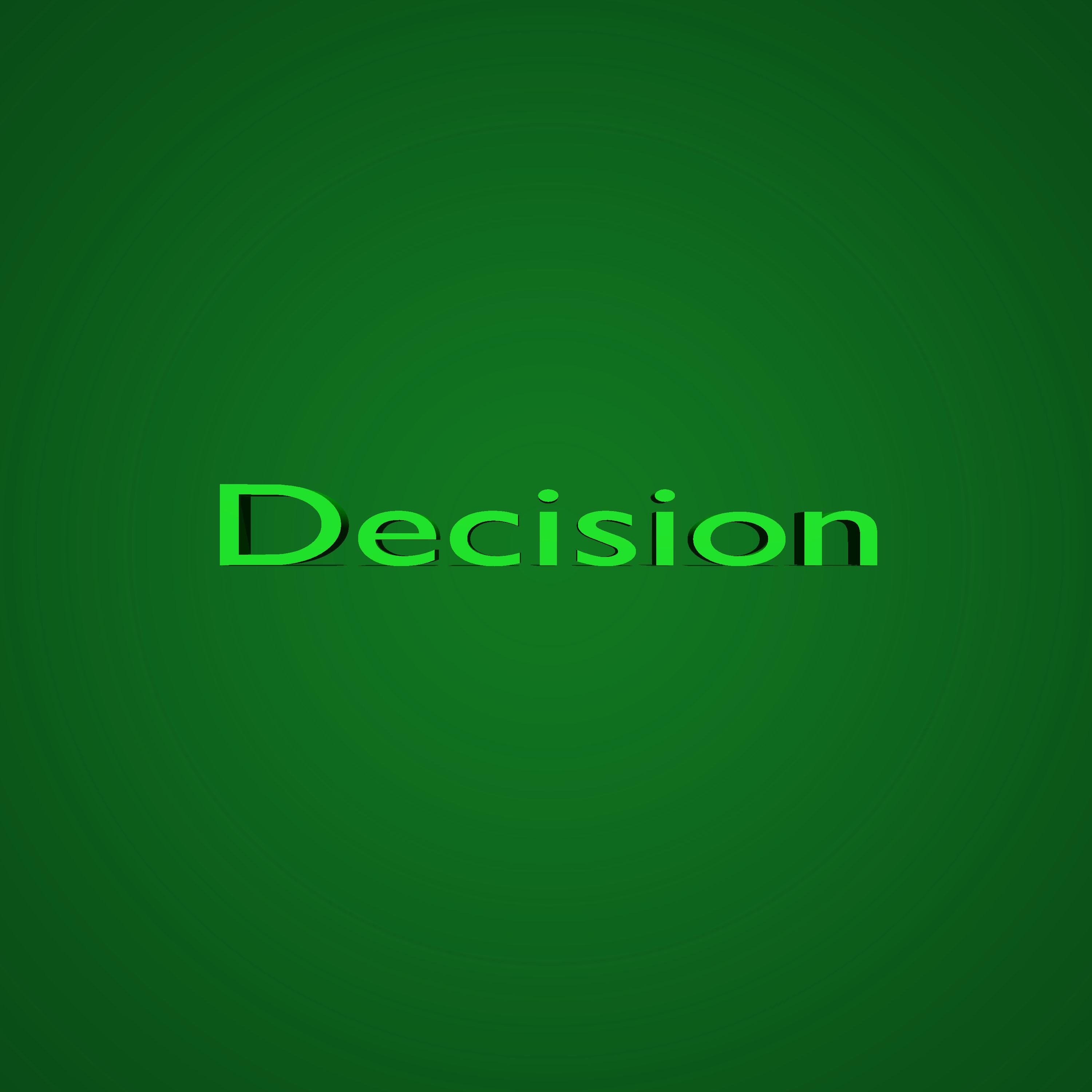 Decision