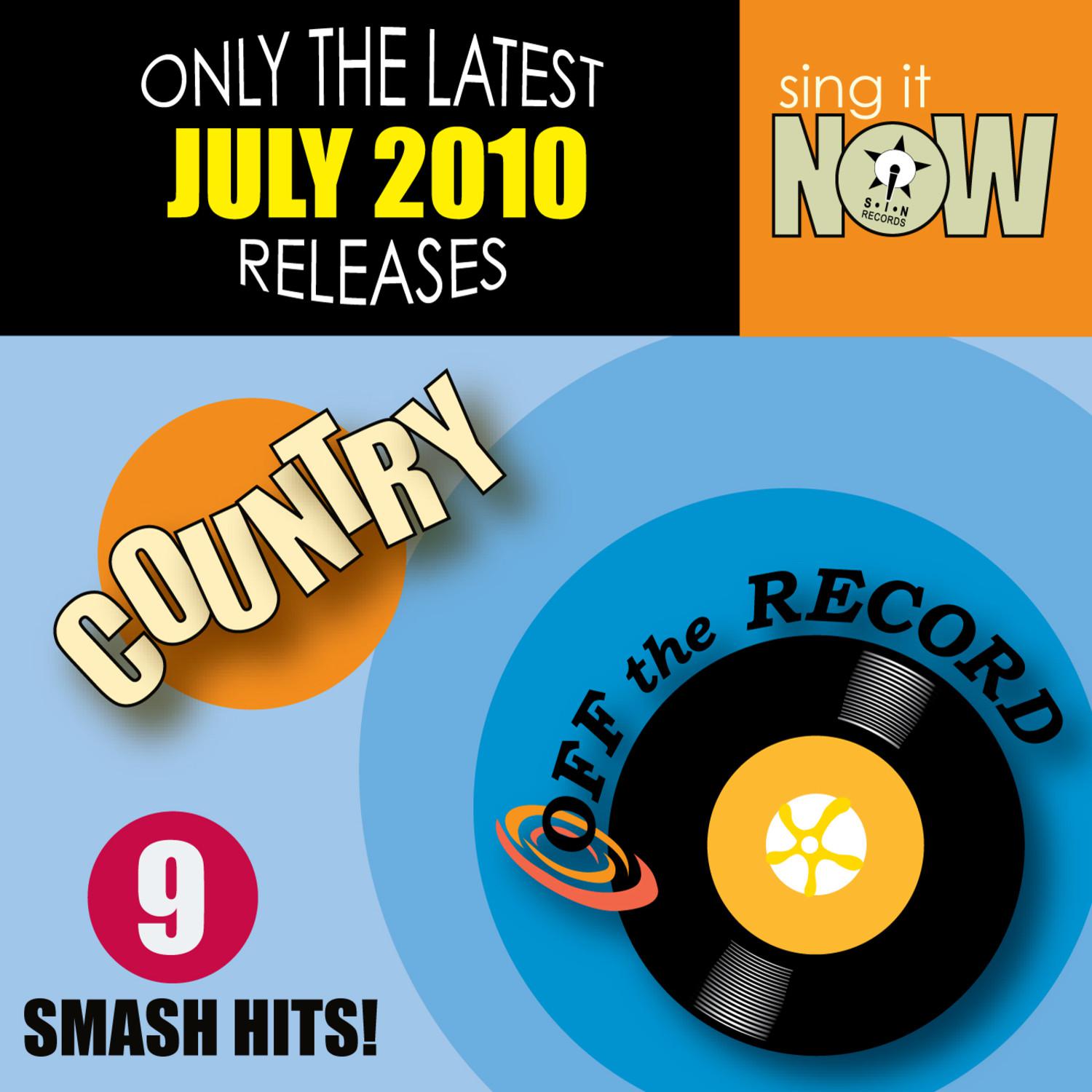 July 2010: Country Smash Hits