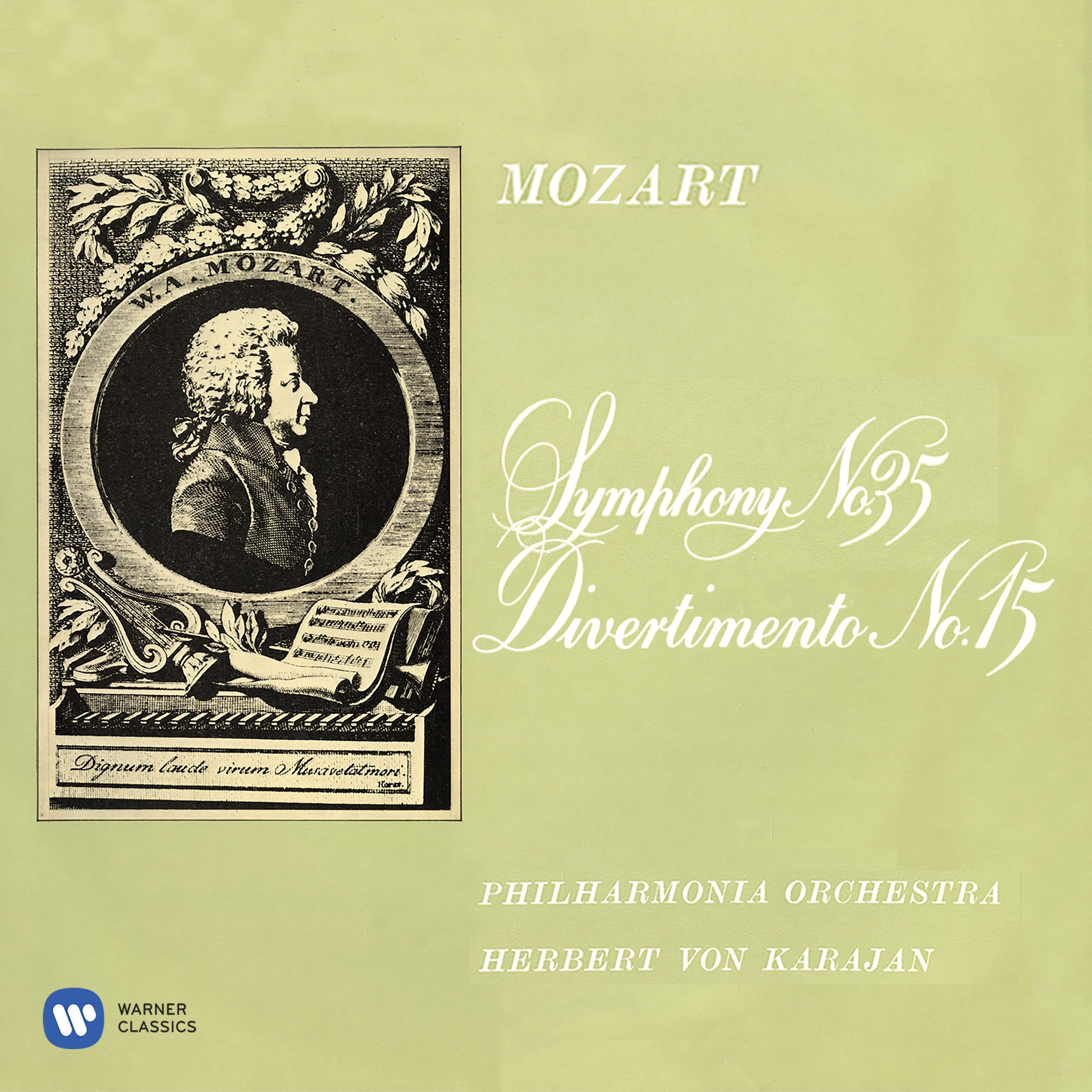 Symphony No. 35 in D Major, K. 385 "Haffner":III. Menuetto - Trio
