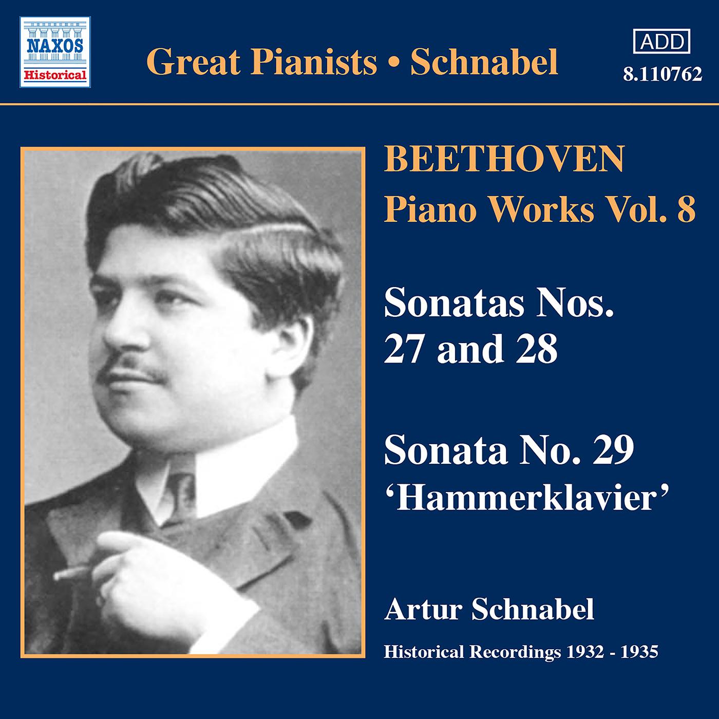 BEETHOVEN: Piano Sonatas Nos. 27-29 (Schnabel) (1932-1935)