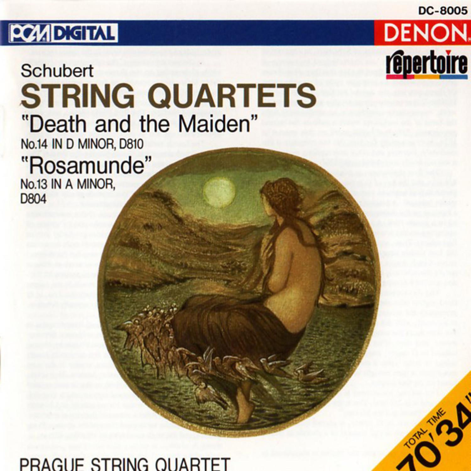 String Quartet No. 14 In D Minor, Op.posth, D. 810: "Death and the Maiden" II. Andante Con Moto e Variazioni