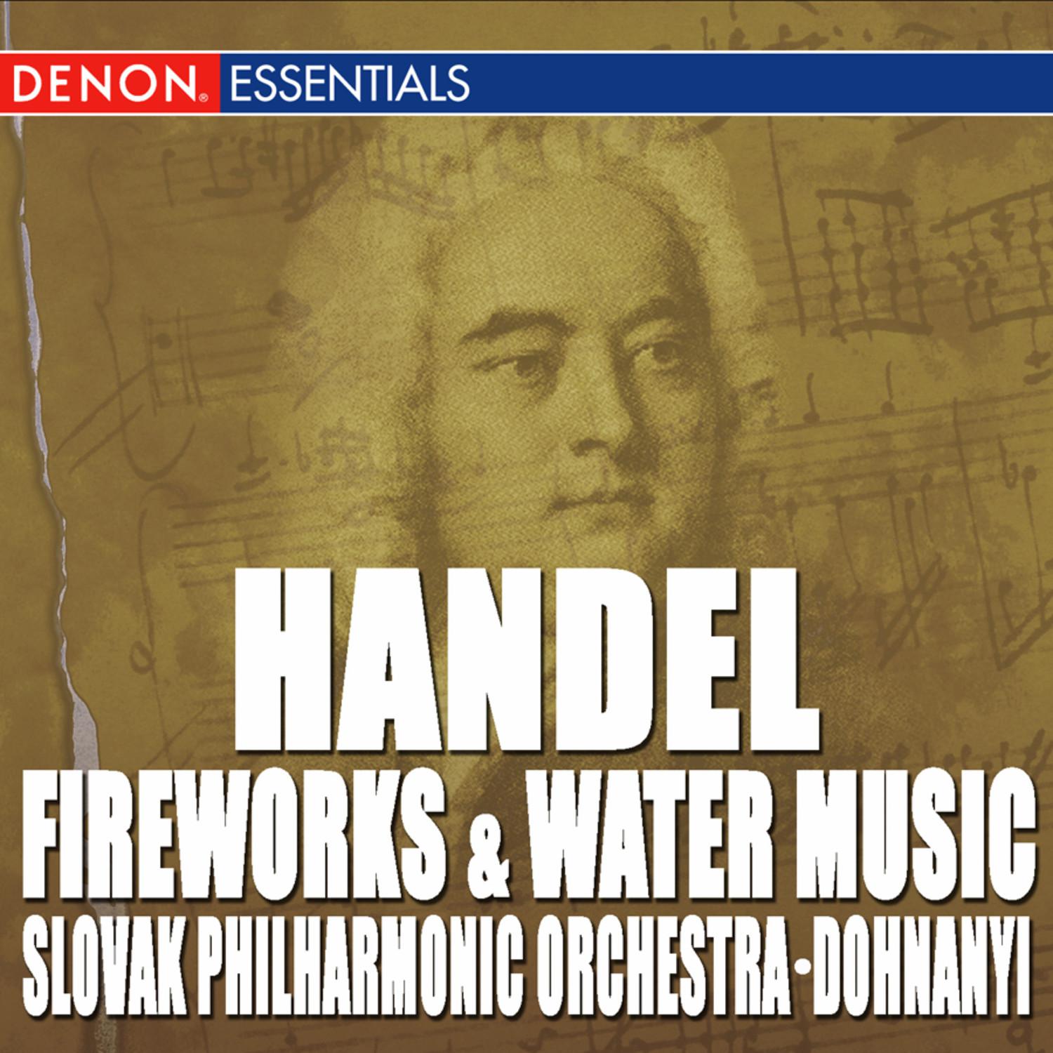 Water Music Suite No. 2 in D, HWV 349: VIII. Hornpipe