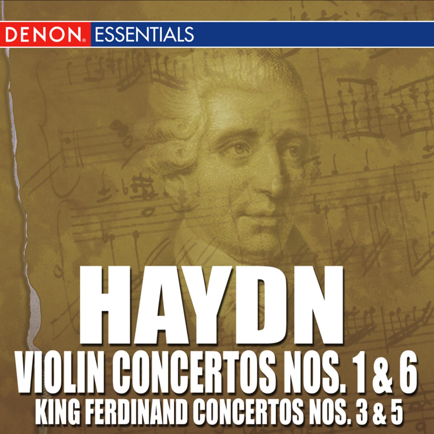 Concerto for Violin & Orchestra No. 1 in C major, Hob. VII a / I: I. Allegro moderato