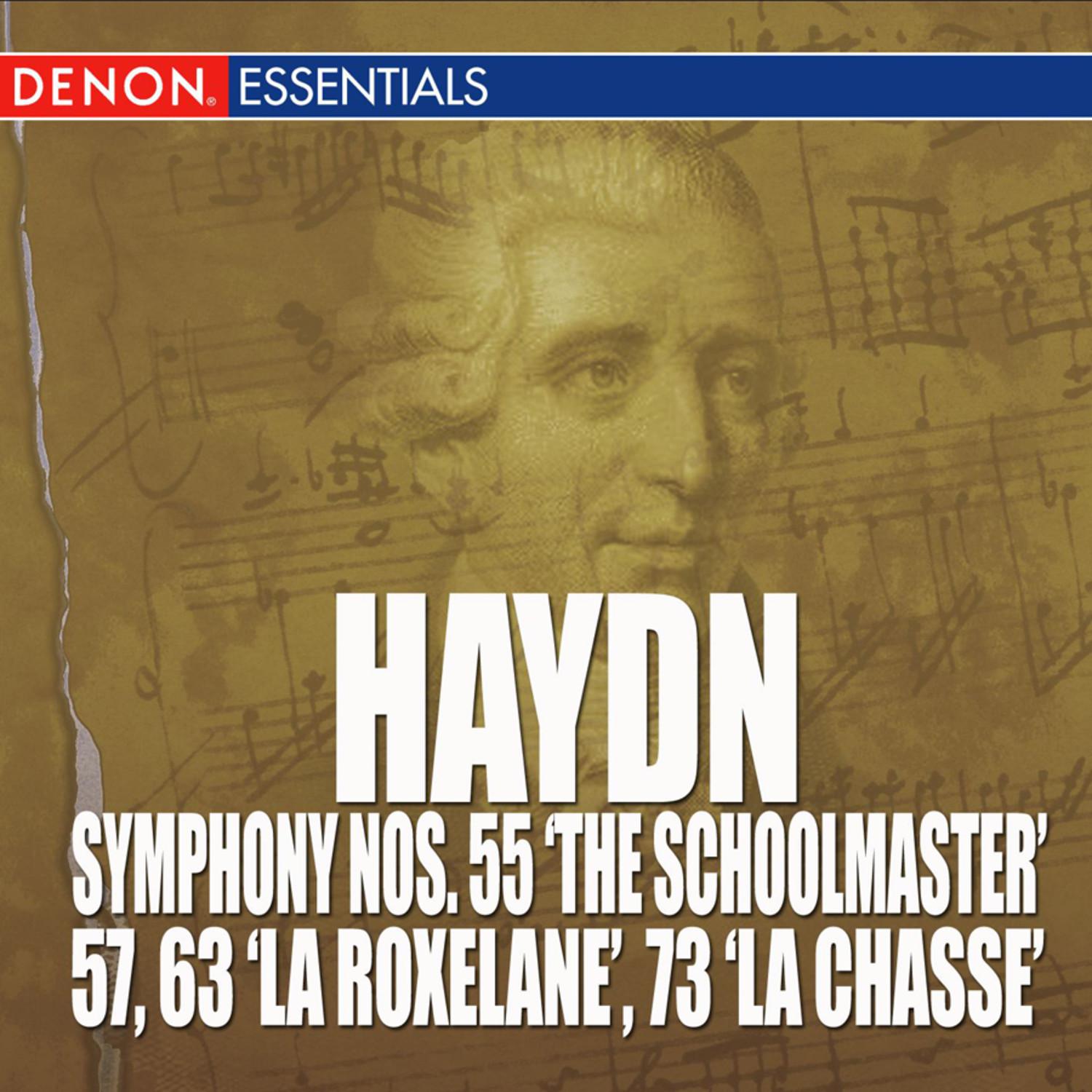 Haydn Symphony No. 63 C Major "La Roxelane": I. Allegretto
