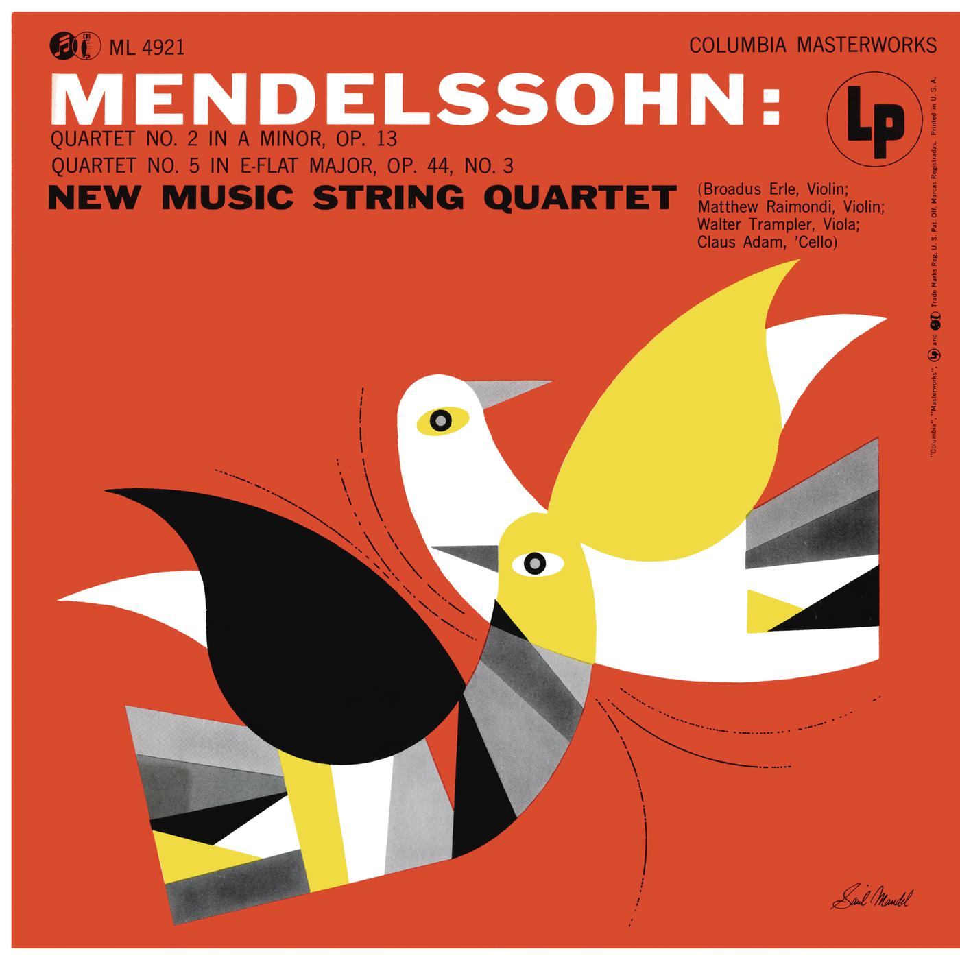 Mendelssohn-Bartholdy: String Quartet No. 2 & No. 5 (Remastered)