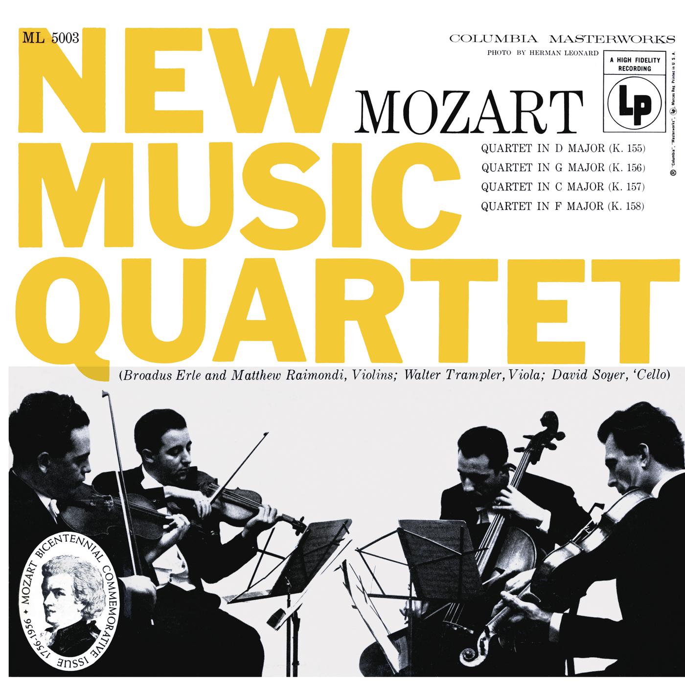 String Quartet No. 3 in G Major, K.156/ 134b:II. Adagio