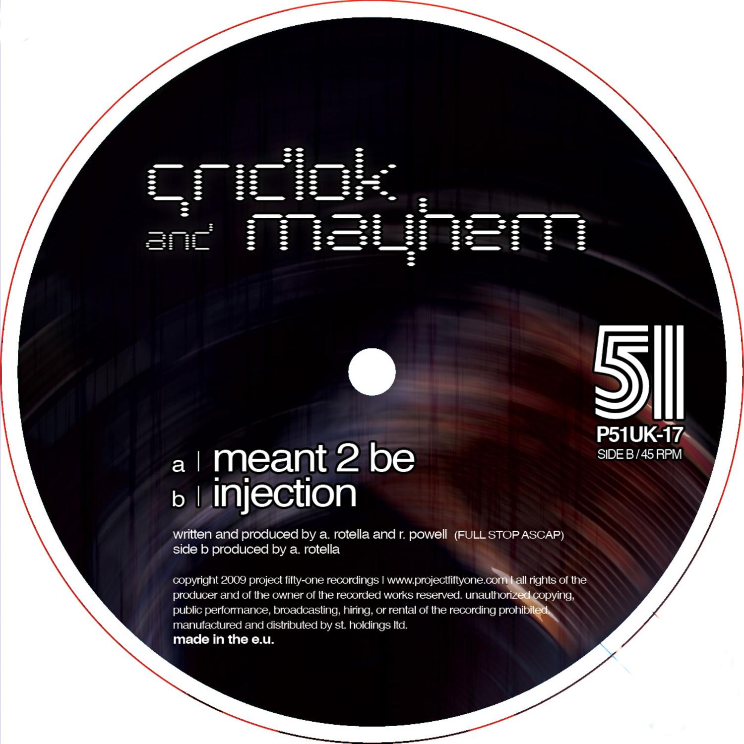Meant 2 Be / Injection - Single