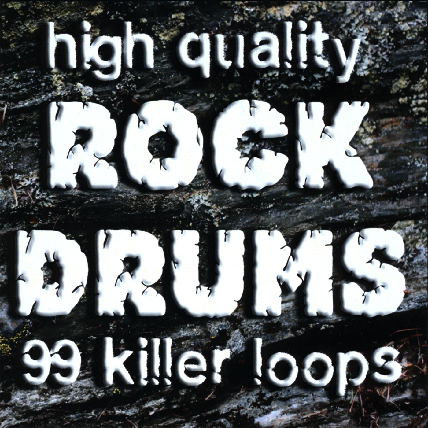 Mid Tempo Rock Drum Loop 100 Bpm
