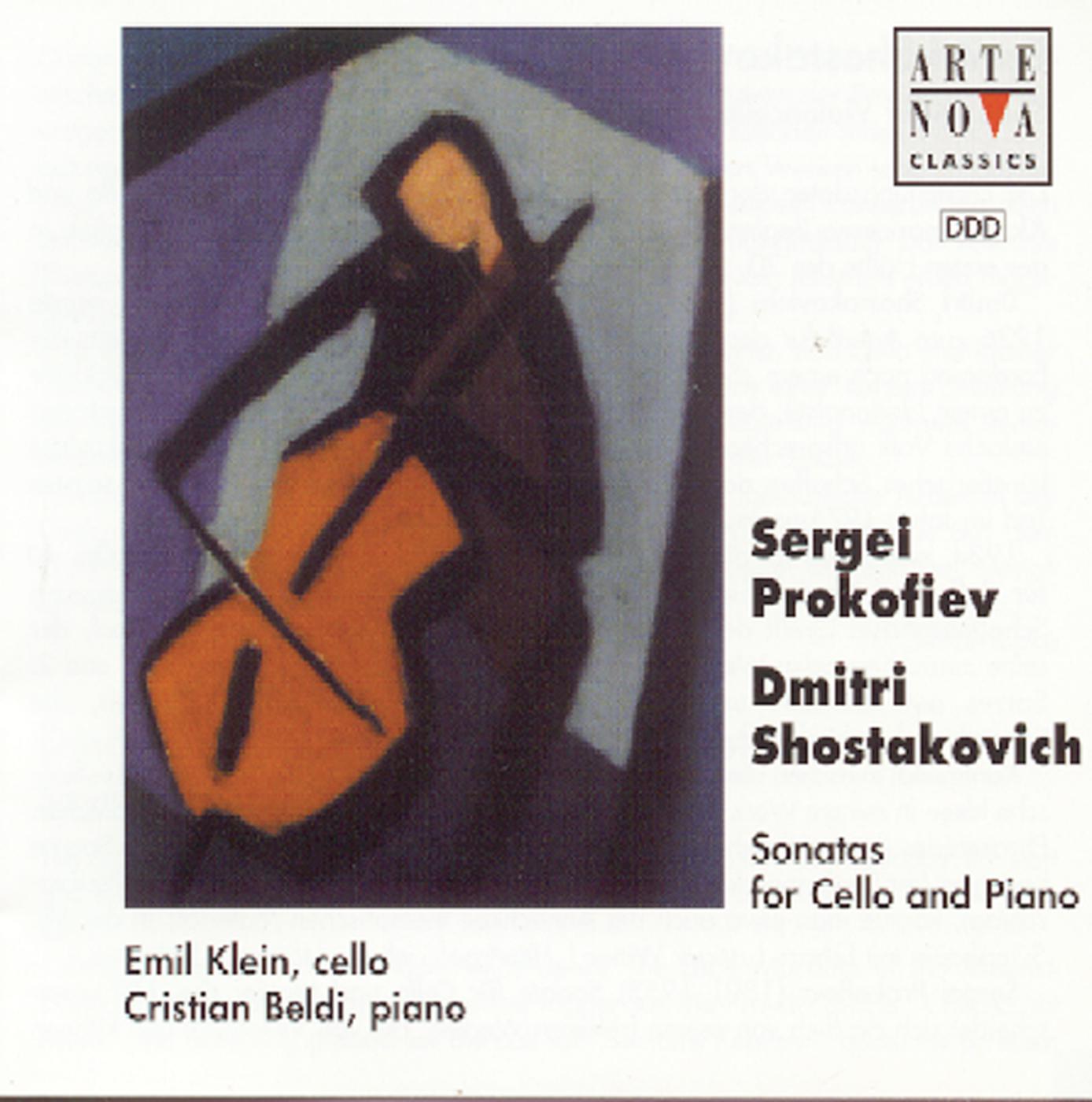 Sonata for Cello & Piano in D minor, Op. 40:Allegro