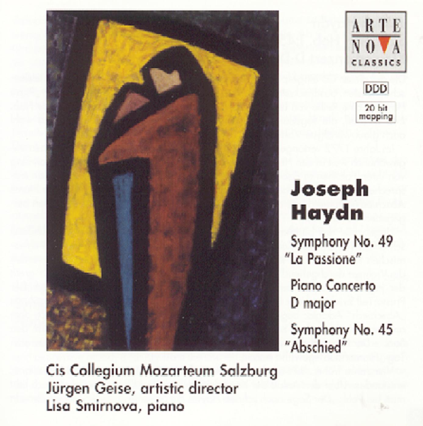 Symphony No. 45 in F sharp minor, H. 1/45, "Farewell":Allegro assai