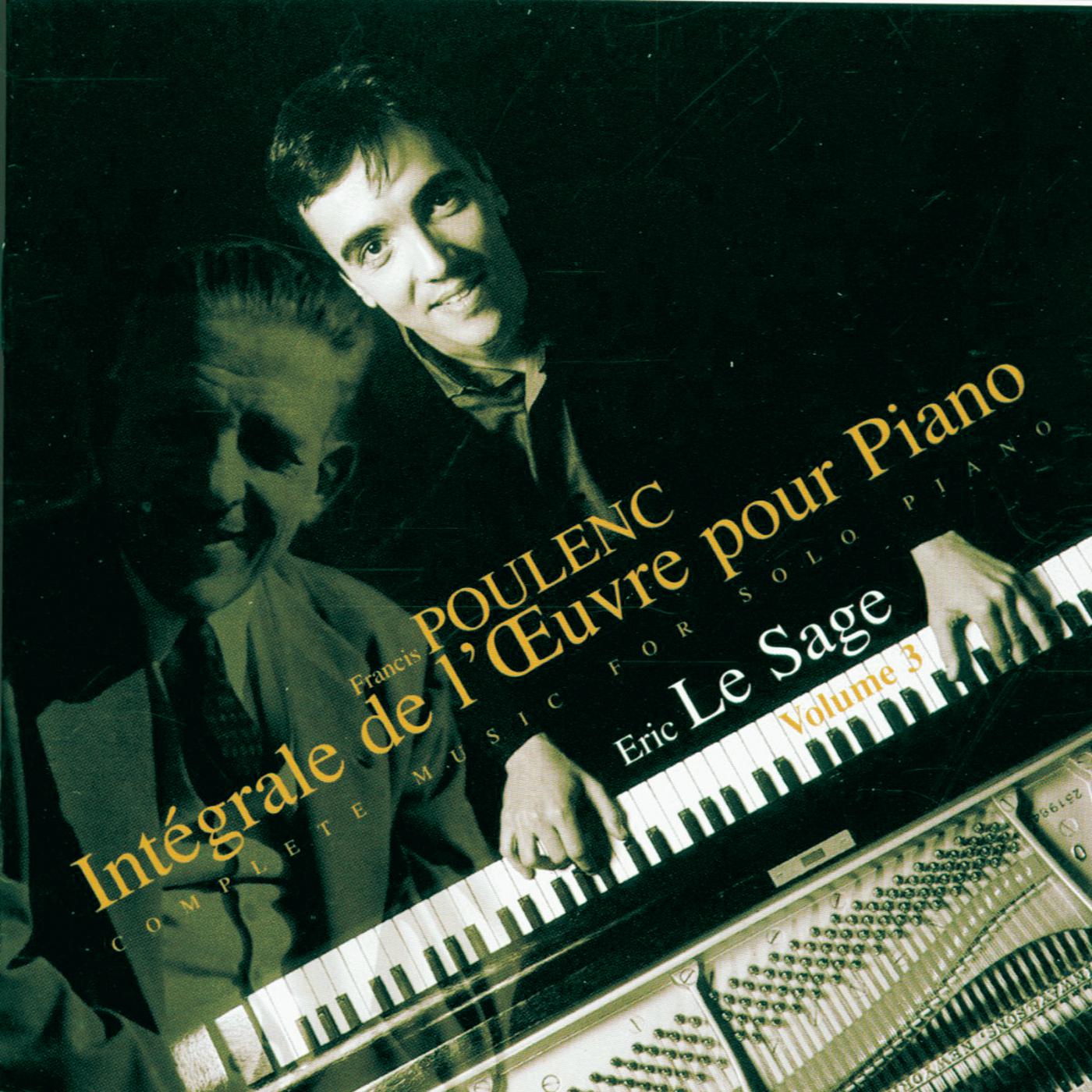 Poulenc - Piano Music Vol.3