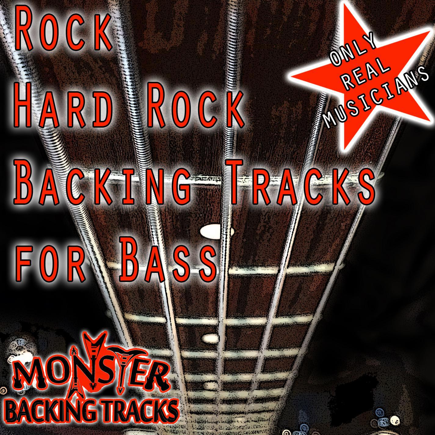 Bass Backing Track Blues Rock D Minor 145