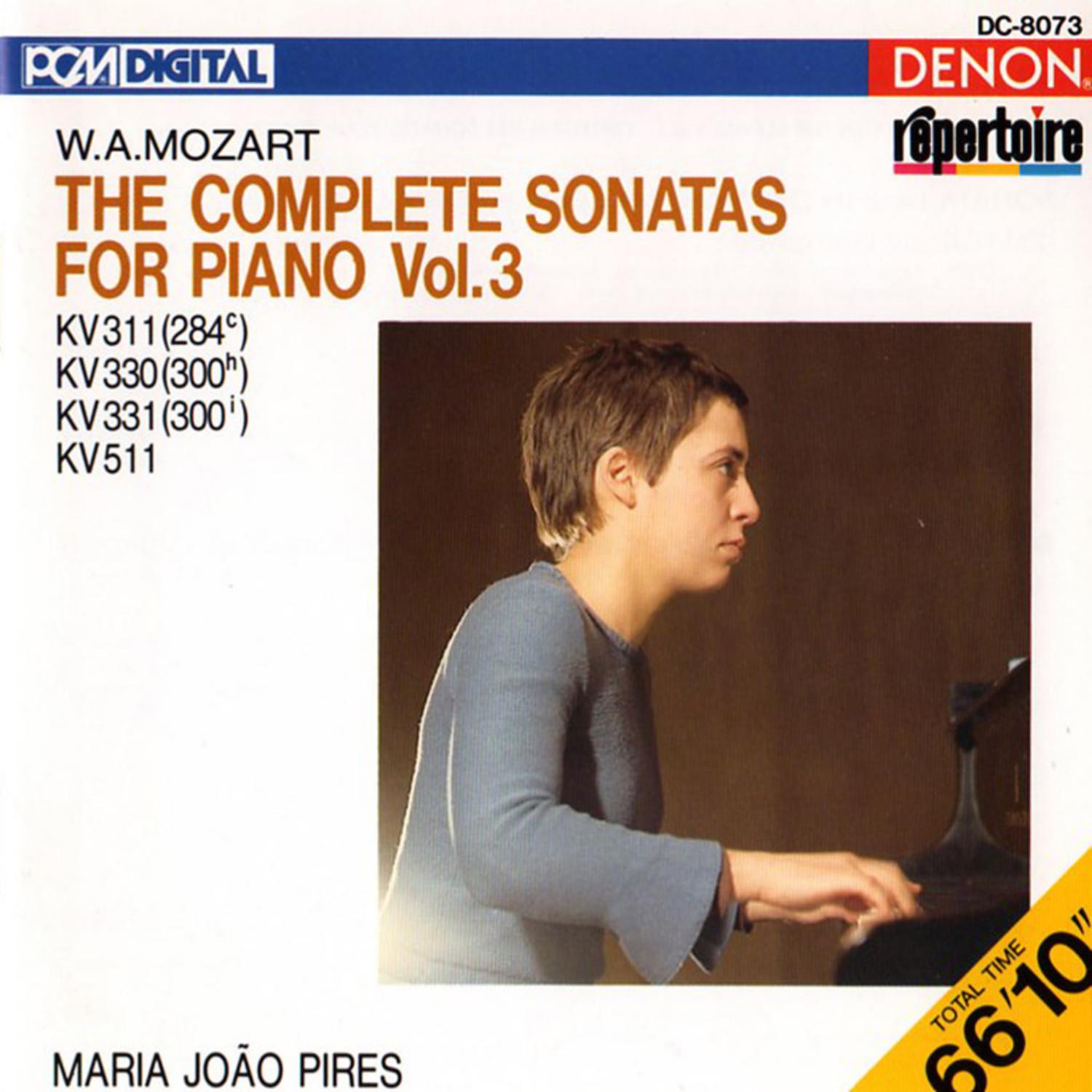 Mozart: The Complete Sonatas for Piano, Vol. 3