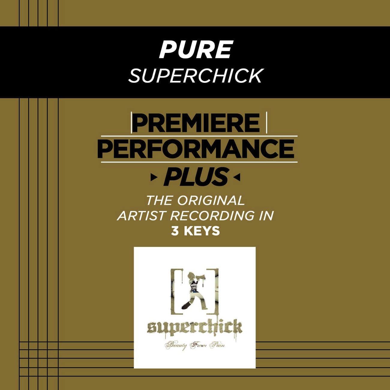 Pure (Medium Key Performance Track With Background Vocals)