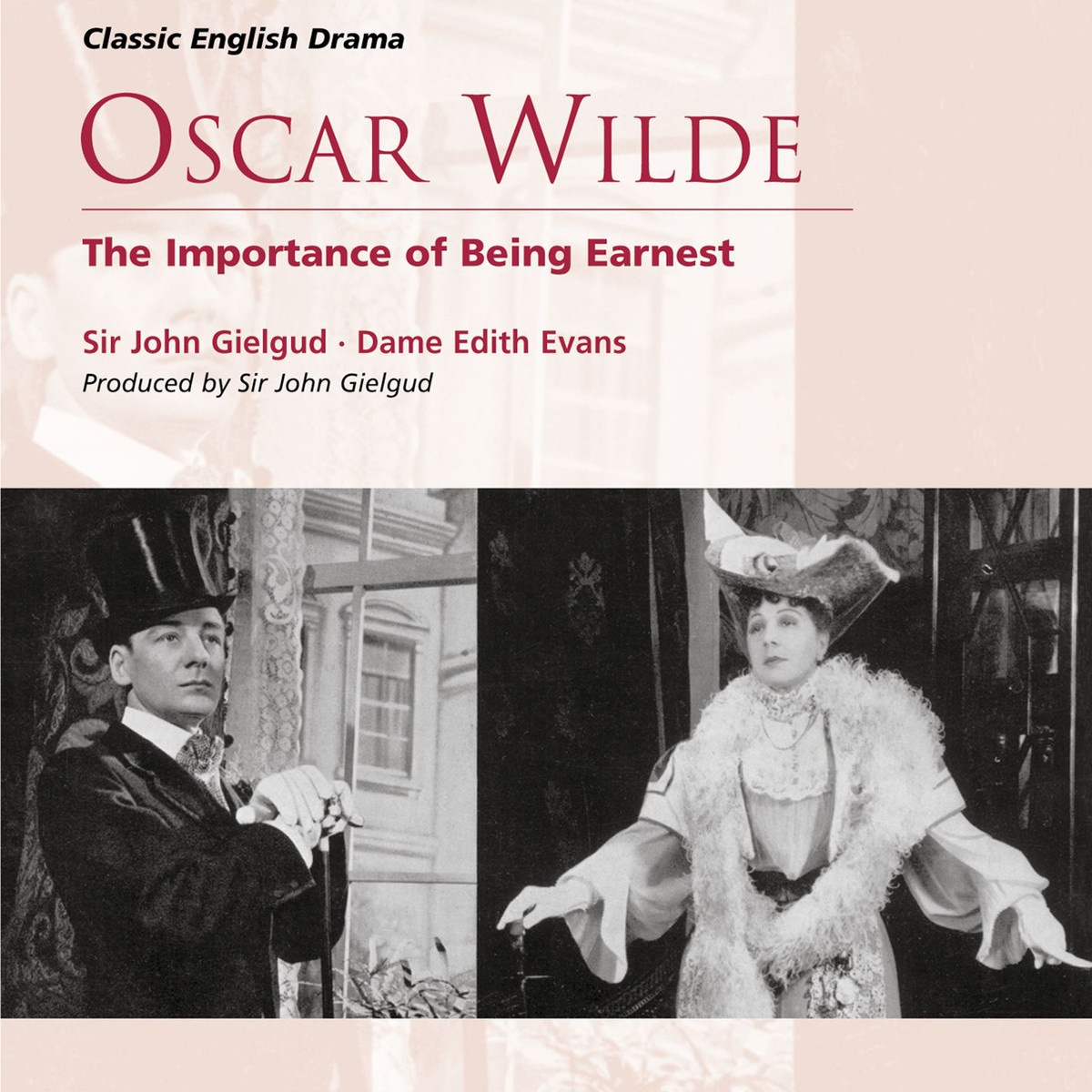 The Importance of Being Earnest - A trivial play for serious people, Act II (Garden at the Manor House, Woolton): A Miss Fairfax has just called to see Mr Worthing (Merriman, Cecily, Gwendolen)