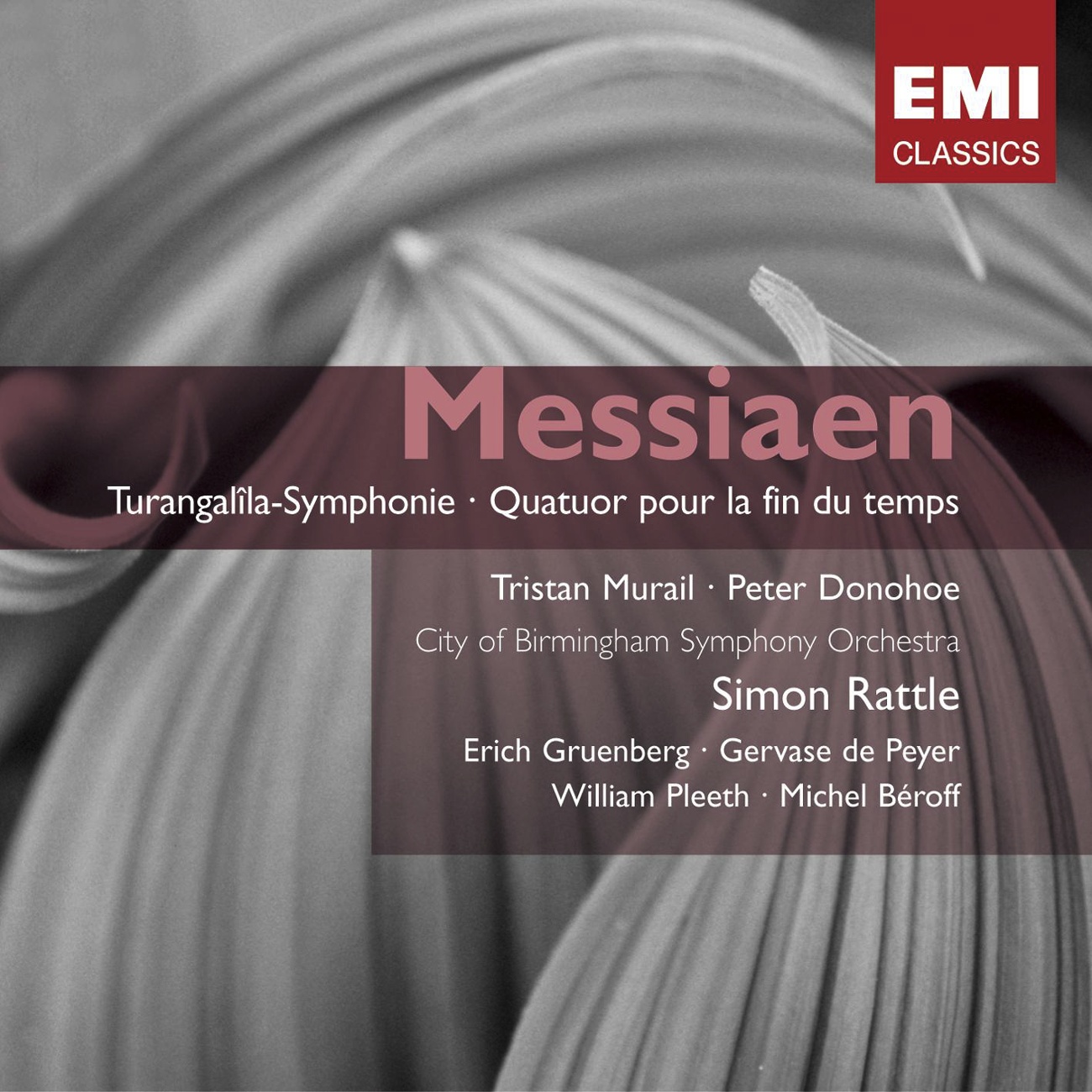 Quatuor pour la fin du temps, ' Quartet for the End of Time' 1991 Digital Remaster: Lovange a l'É ternite de Je sus