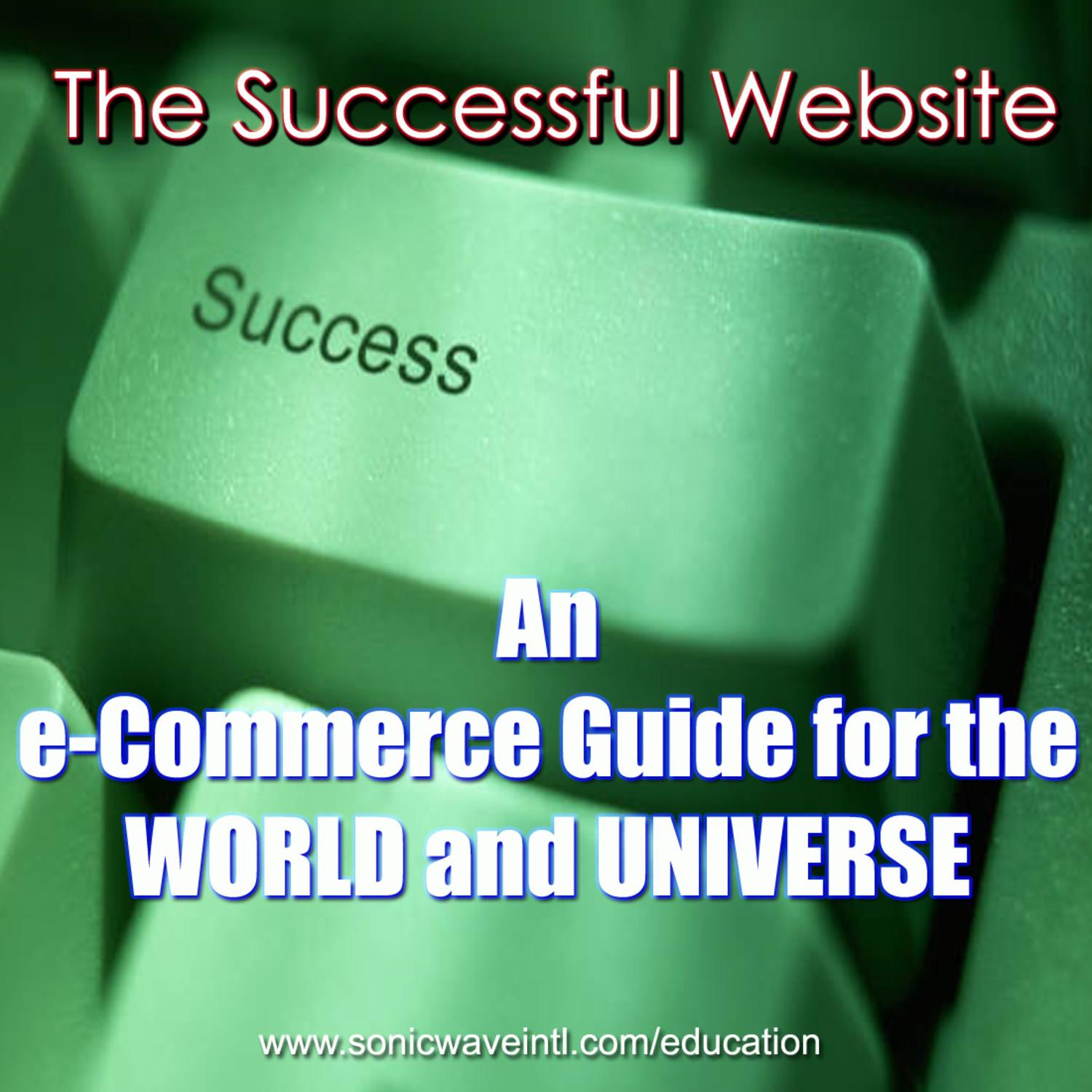 The Successful Website : An e-Commerce Guide for the New World and Univerise