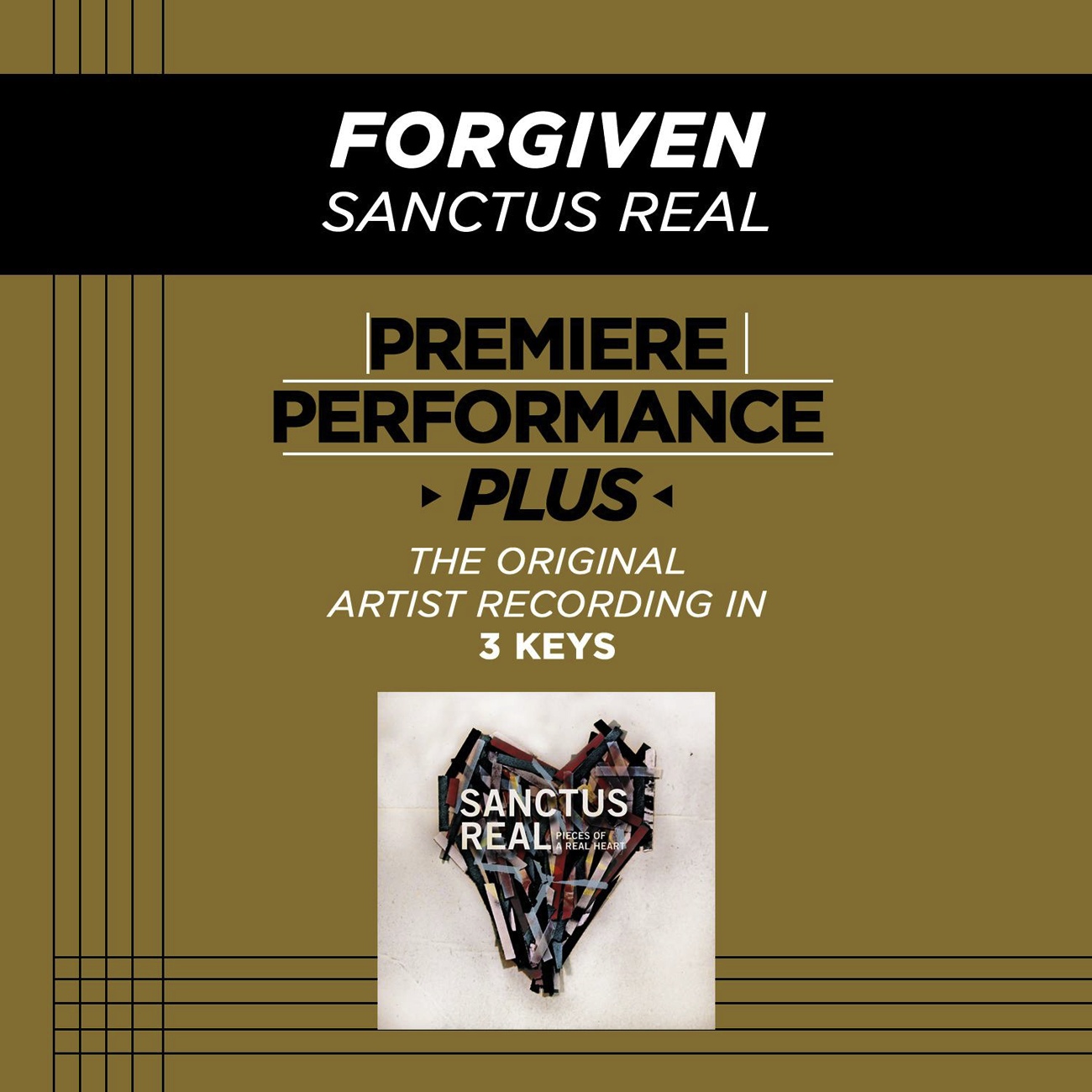 Forgiven (Medium Key Performance Track Without Background Vocals)