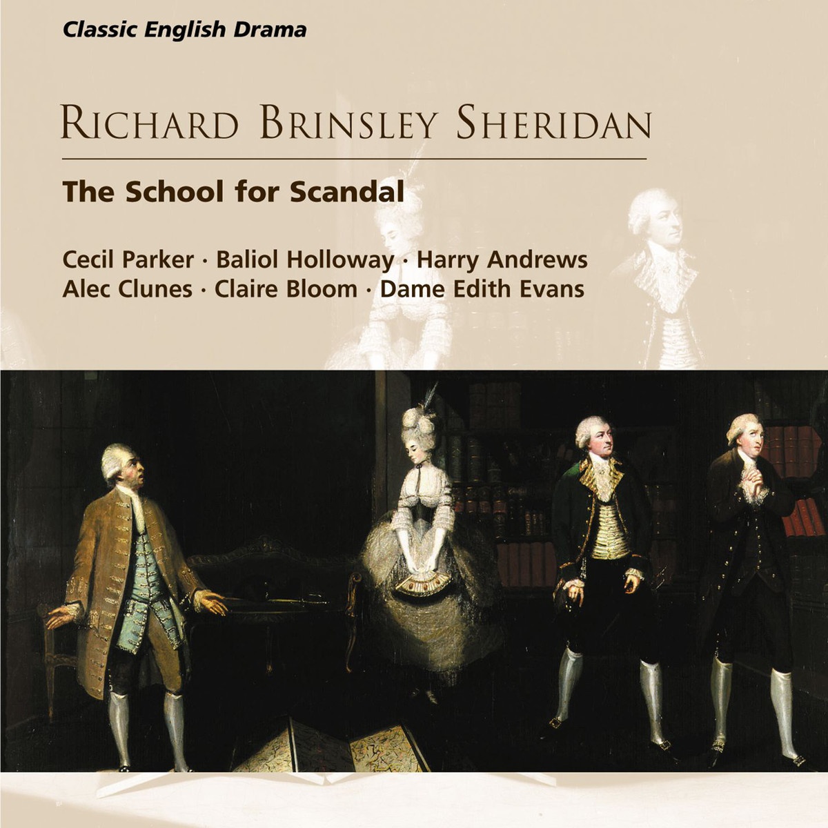 The School for Scandal - A comedy in five acts, Act V, Scene 3 (The library at Surface's): Ah, my old friend, Sir Oliver - hey!
