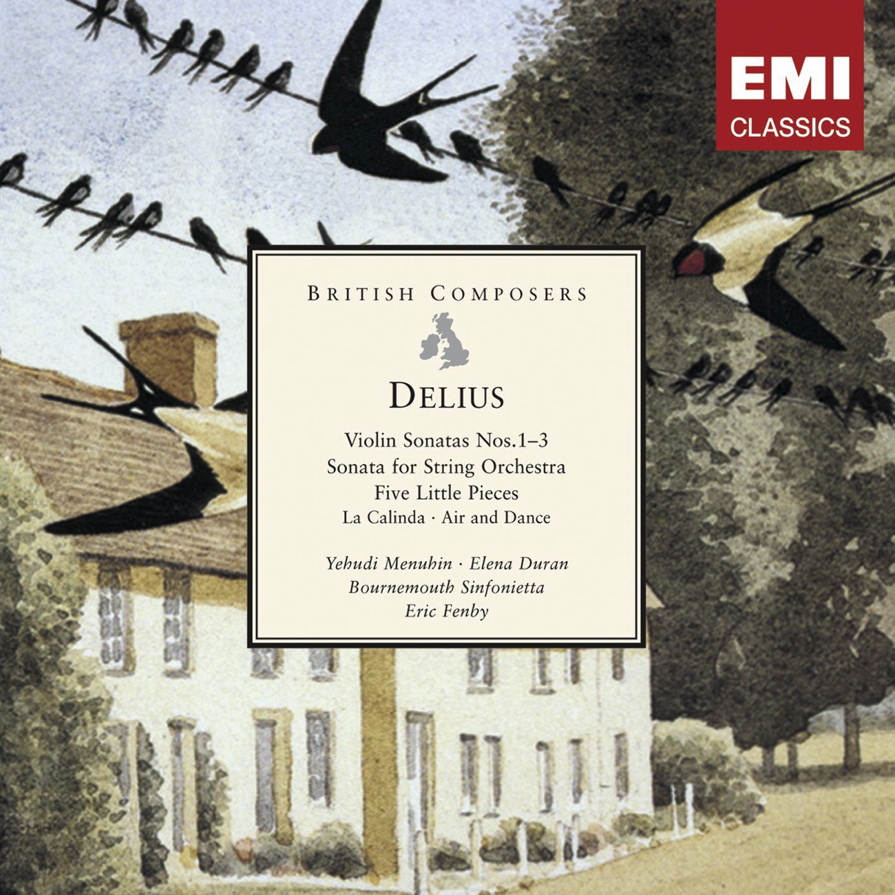 Delius: Violin Sonatas Nos.1-3, Sonata for String Orchestra etc
