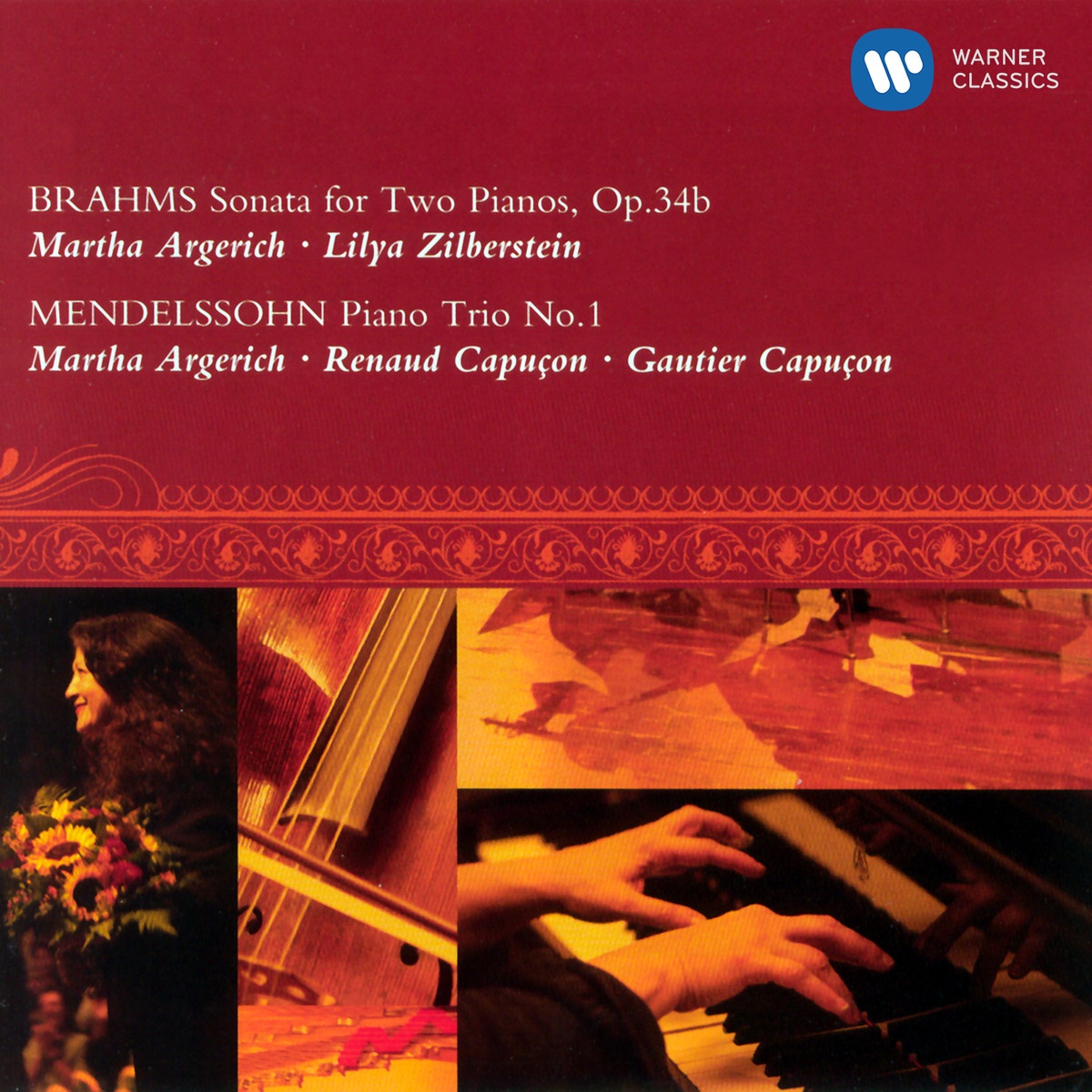 Brahms: Sonata for Two Pianos, Op.34b & Mendelssohn: Piano Trio No.1
