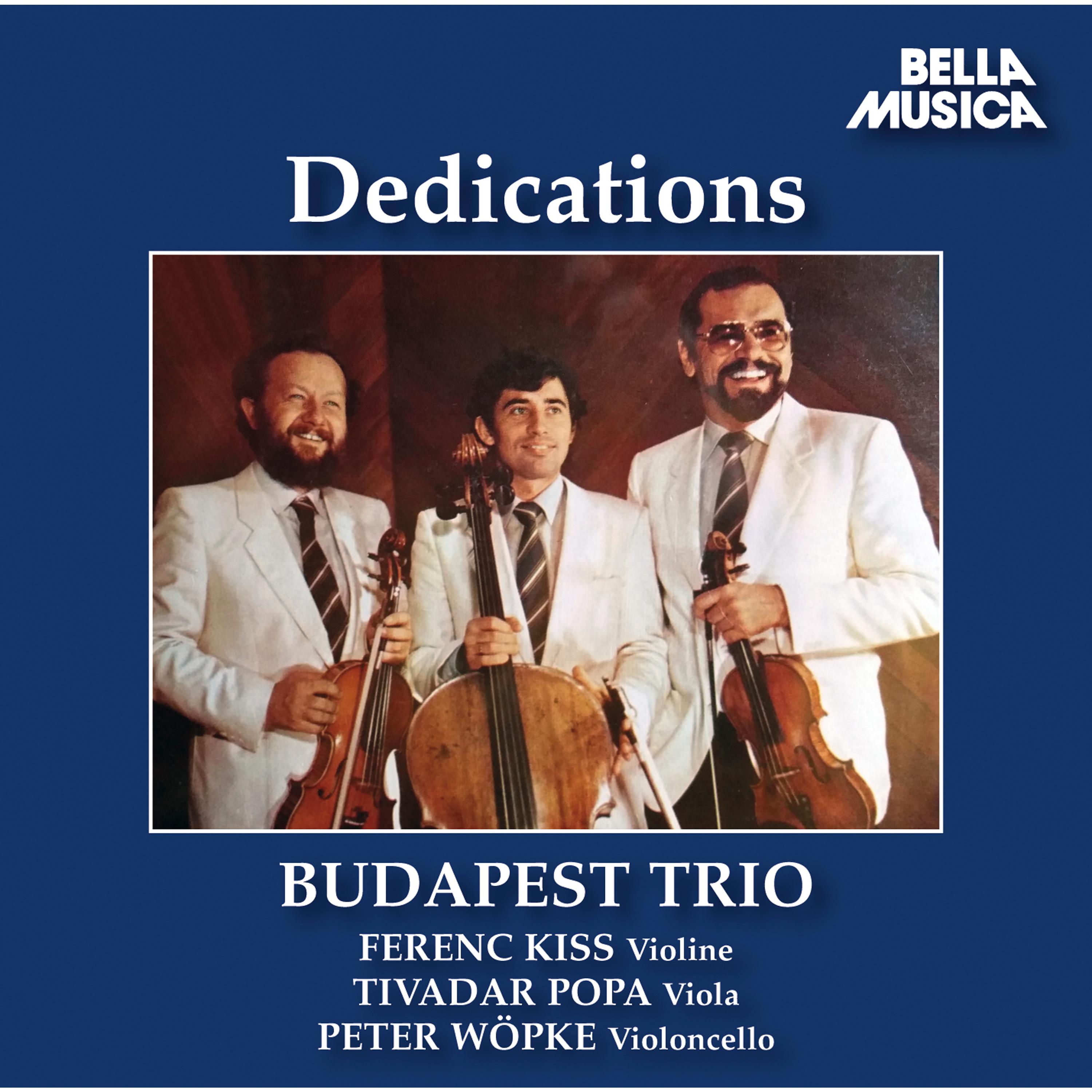 Trio No. 2 for Violin, Viola and Violincello: II. Andante passionato