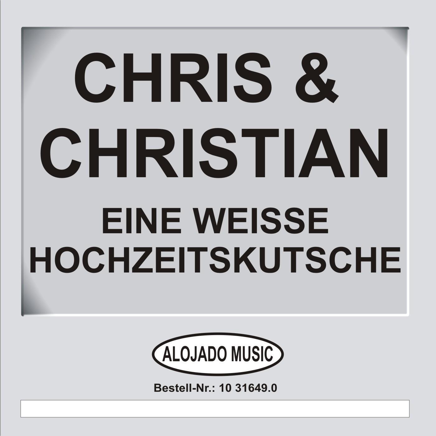 Eine wei e Hochzeitskutsche