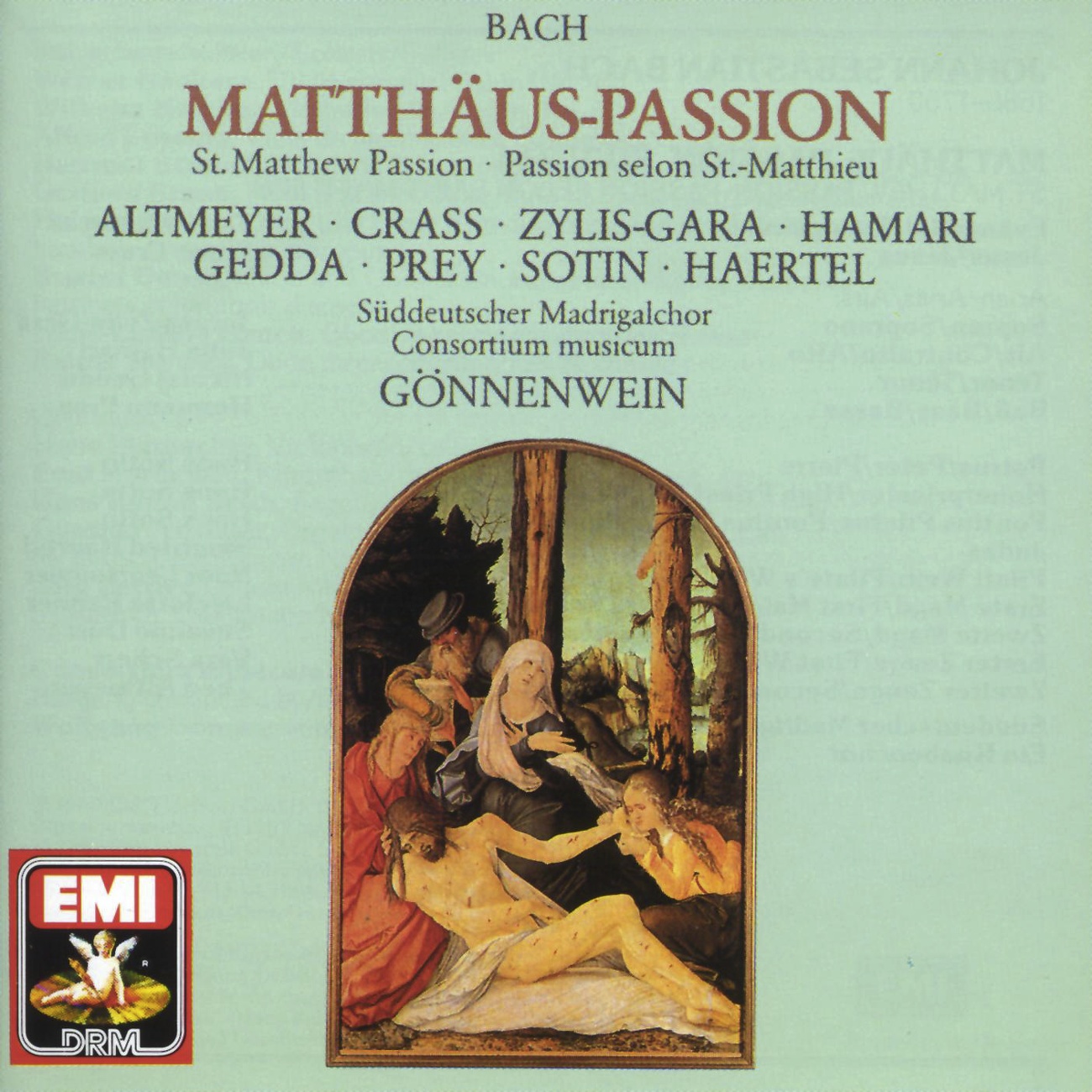 Matth usPassion BWV 244  Oratorium in 2 Teilen 1989 Digital Remaster, 1. Teil: Nr. 7  Chor: Wozu Dienet Dieser Unrat? Chor I
