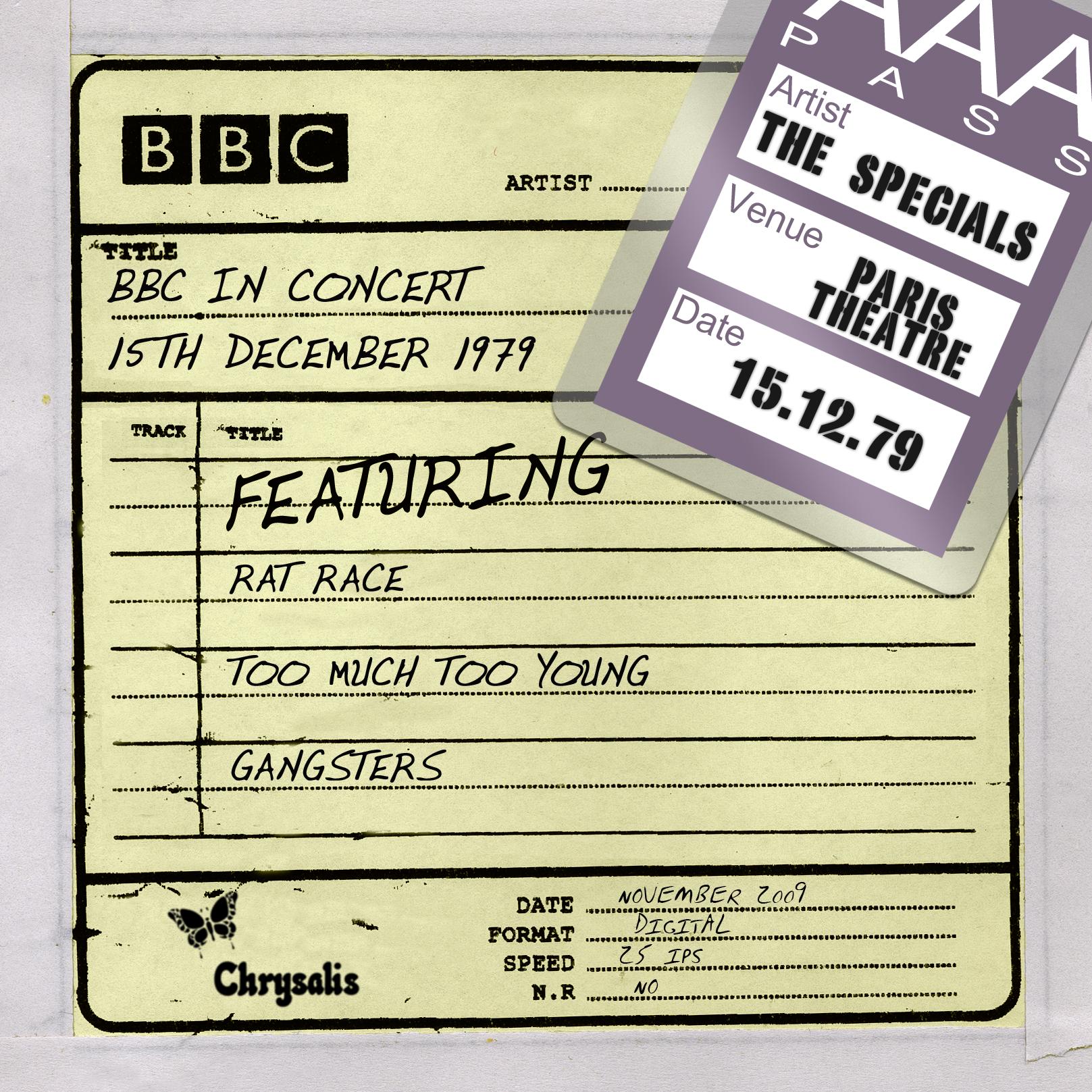 Gangsters (BBC in Concert: Live at Paris Theatre, 15 December 1979)