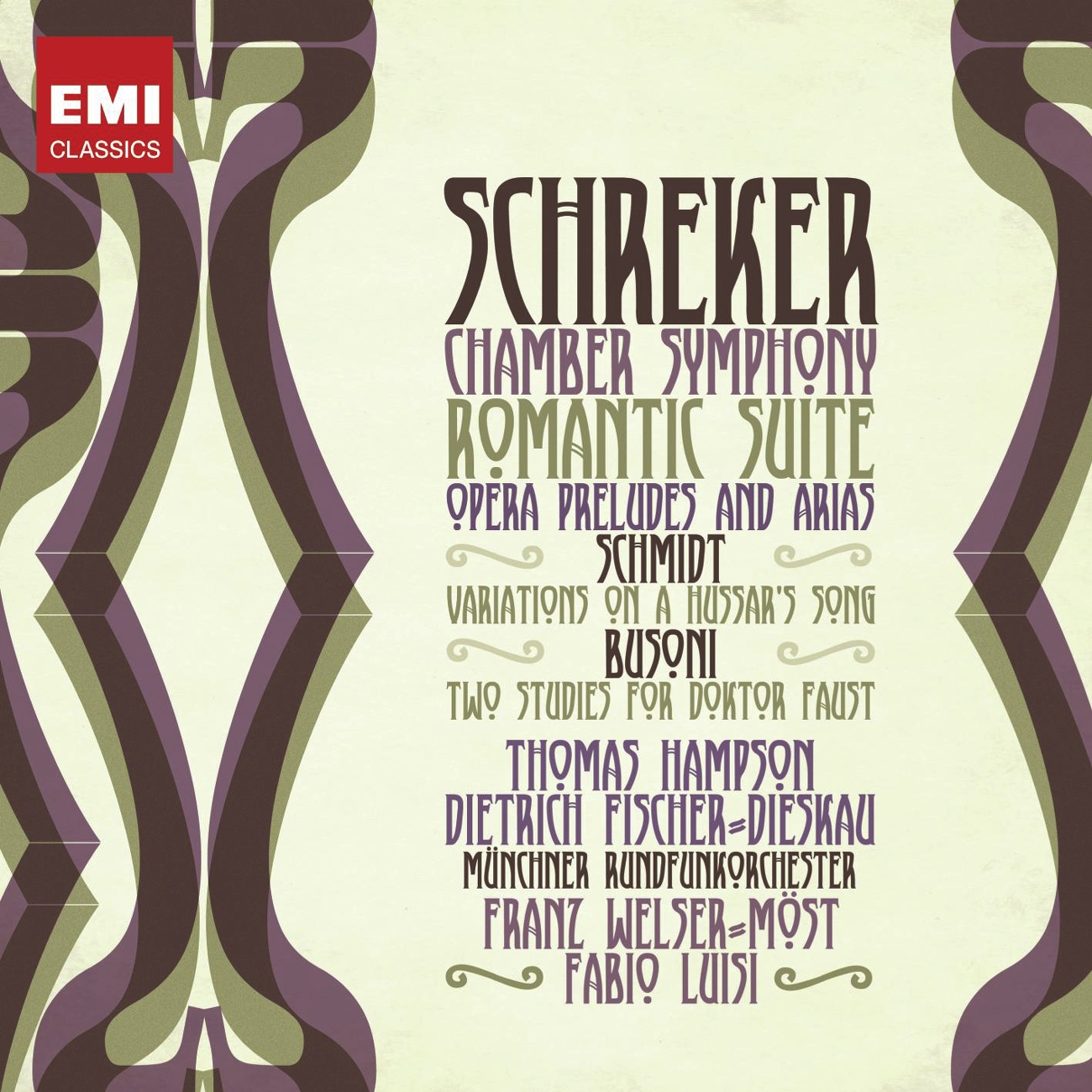 Franz Schreker - Chamber Symphony; Hussar Variations