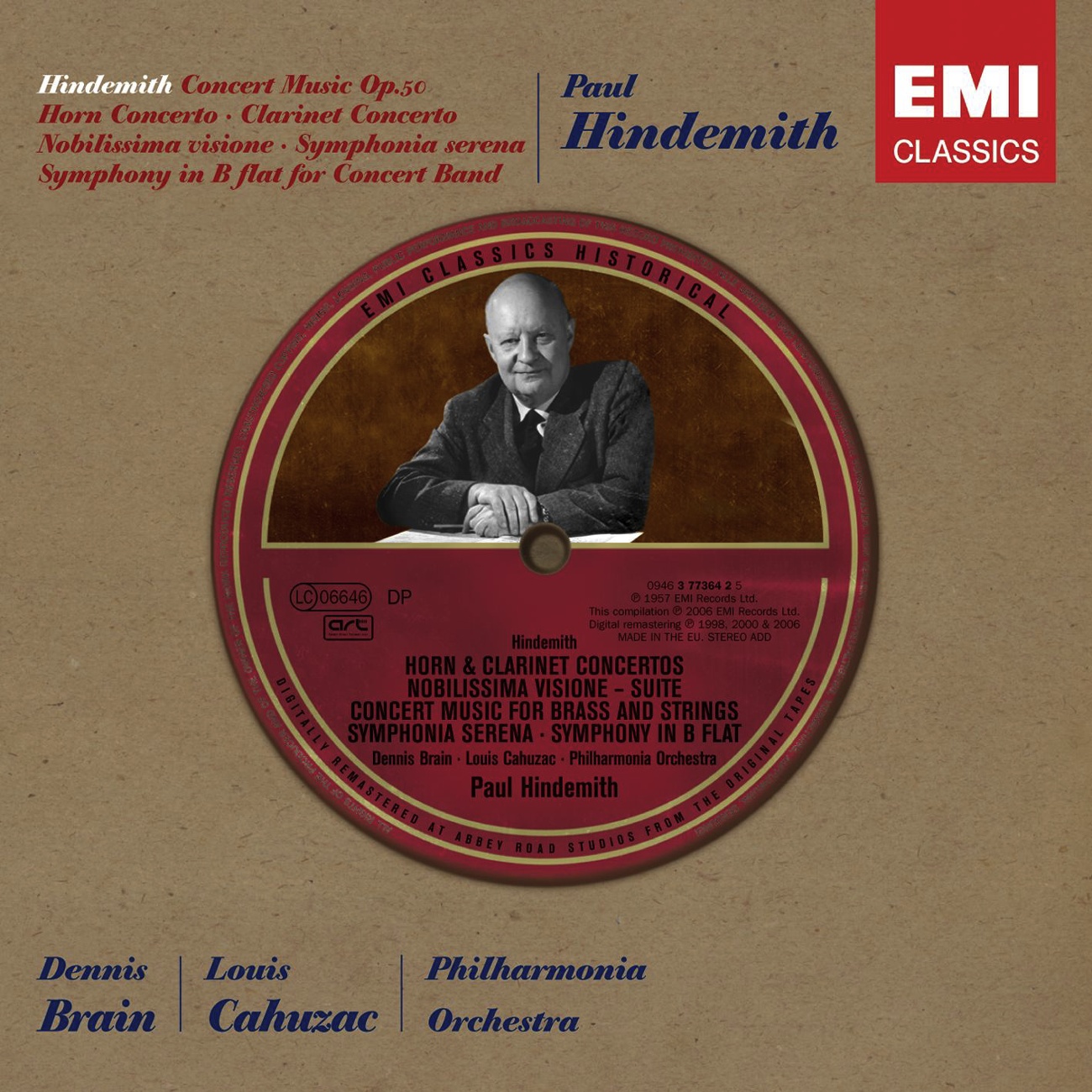 Concert Music Op. 50 1994 Digital Remaster: I.    M ssig schnell, mit Kraft  Sehr breit, aber stets fliessend