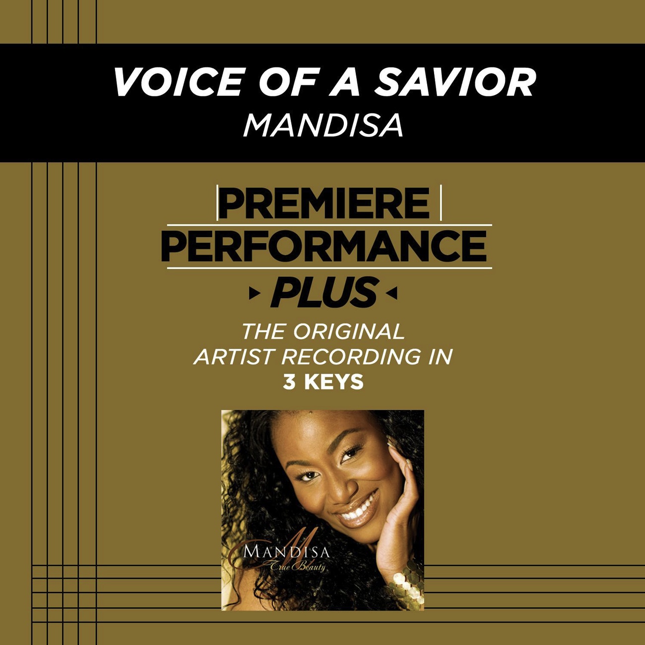 Voice Of A Savior (Medium Key Performance Track With Background Vocals)