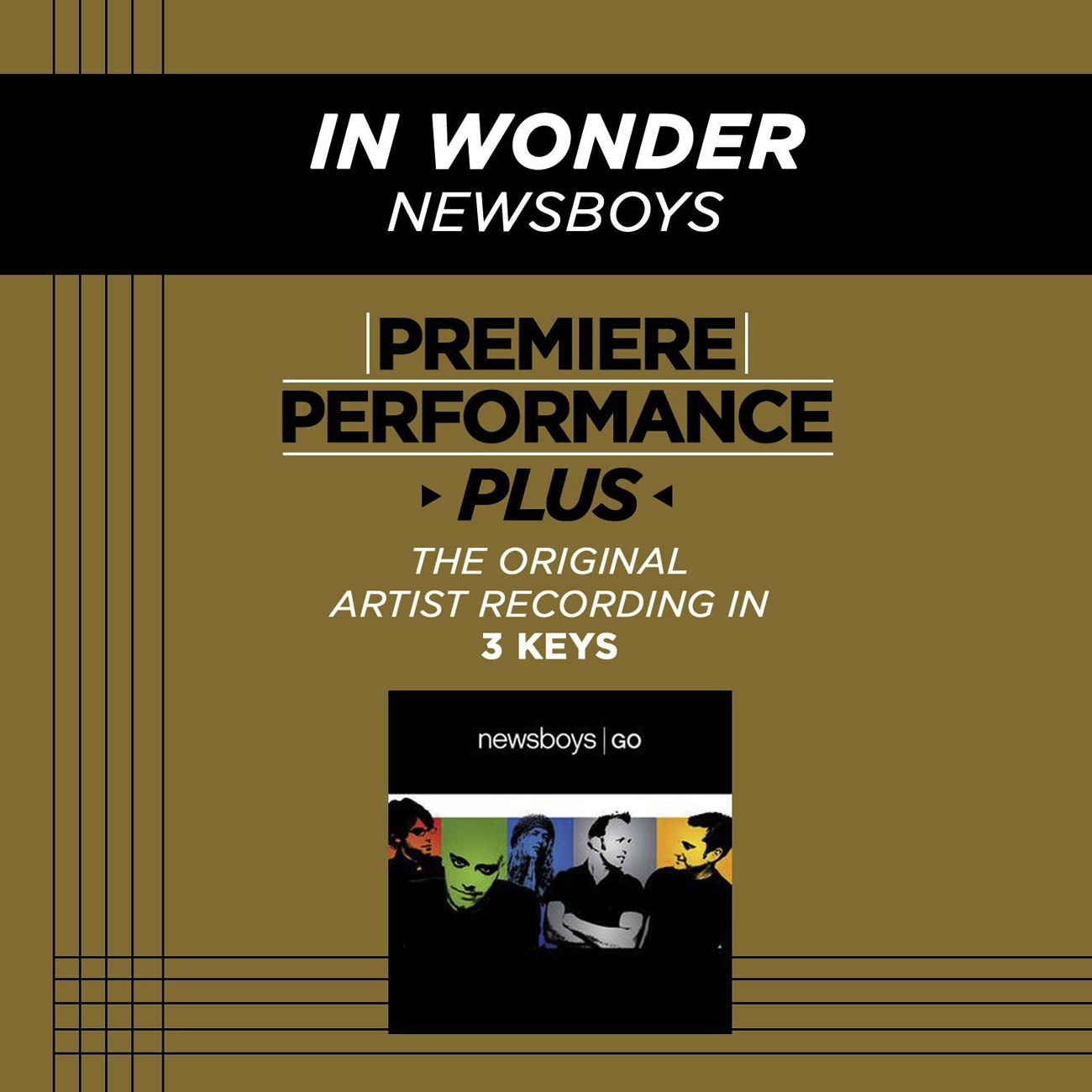 In Wonder (Medium Key Performance Track With Background Vocals)