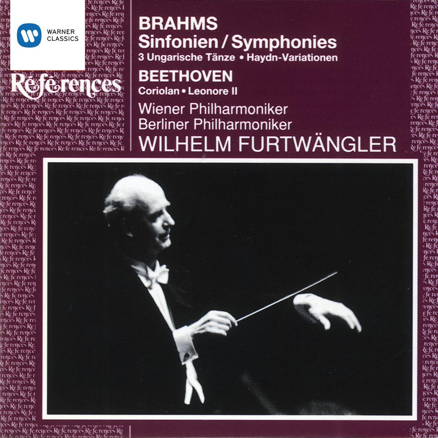 Furtw ngler conducts Brahms  Beethoven