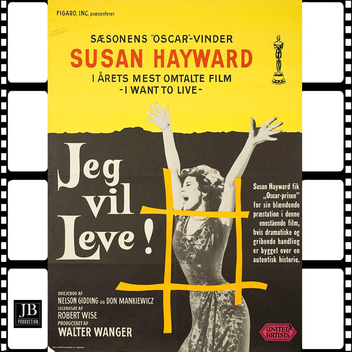 Jeg Vil Leve (Susan Hayward Movie Trailer 1958)