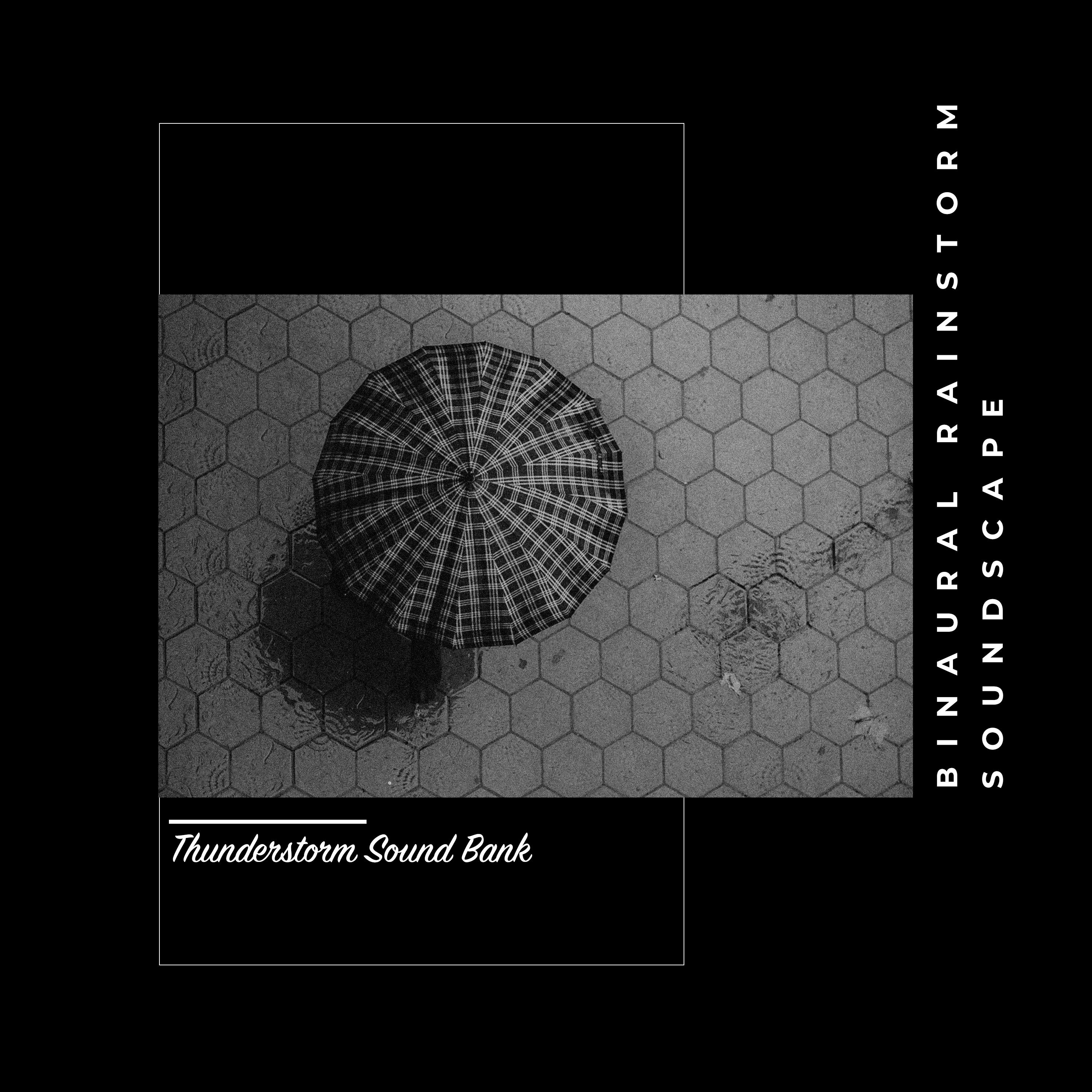 Binaural Rainstorm Soundscape