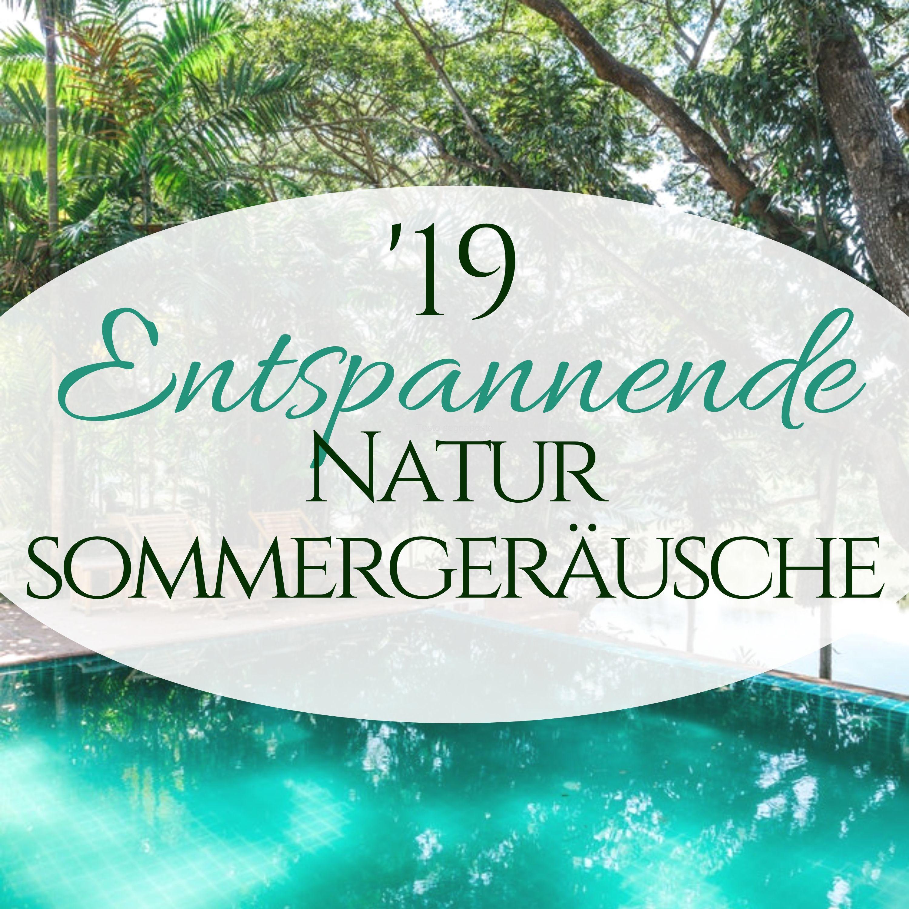 Entspannende Natursommerger usche