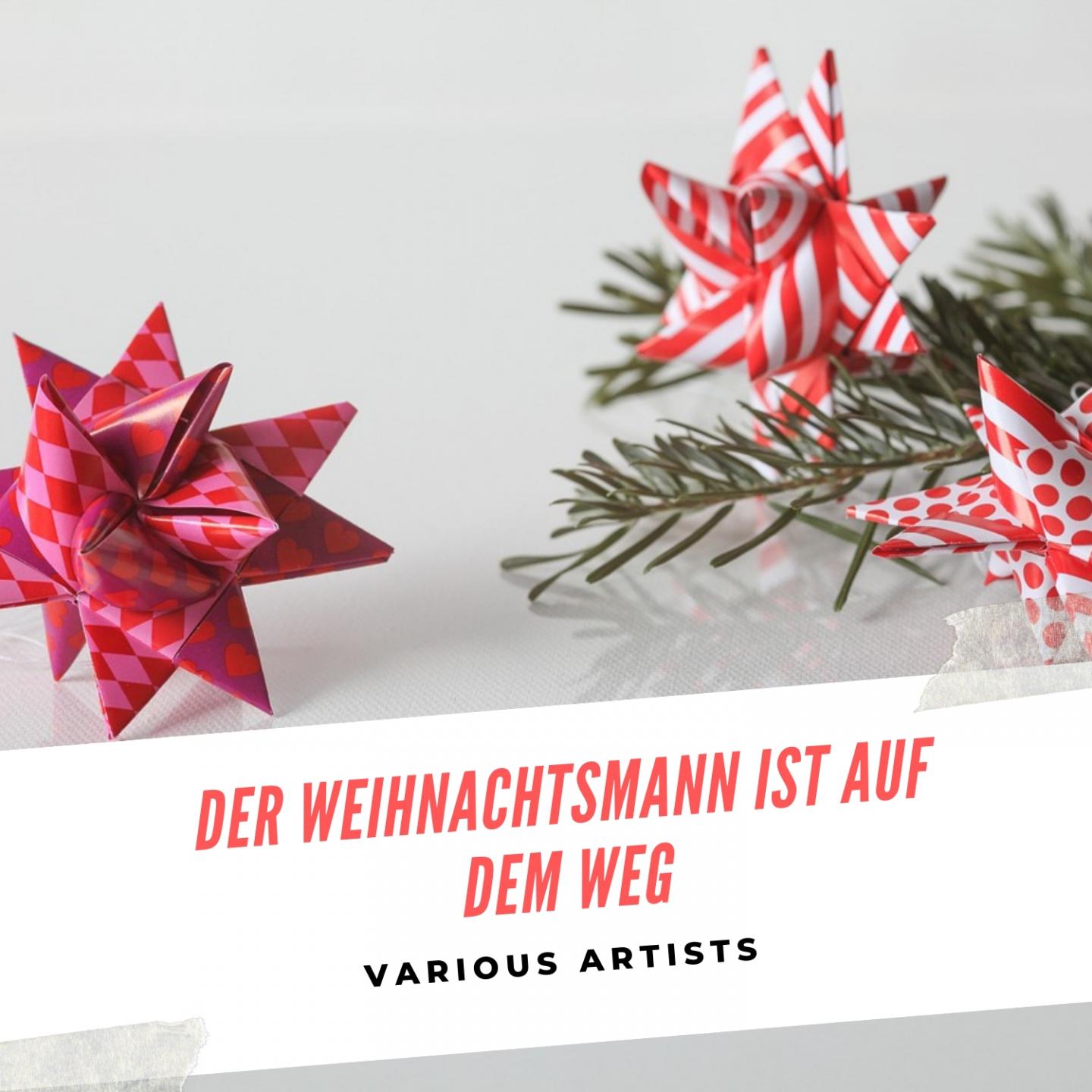 Der Weihnachtsmann ist auf dem Weg